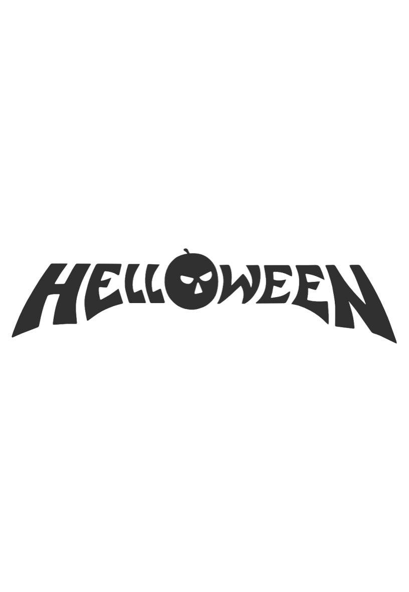 Helloween - Classic Logo Black - Sticker Comfortable Online