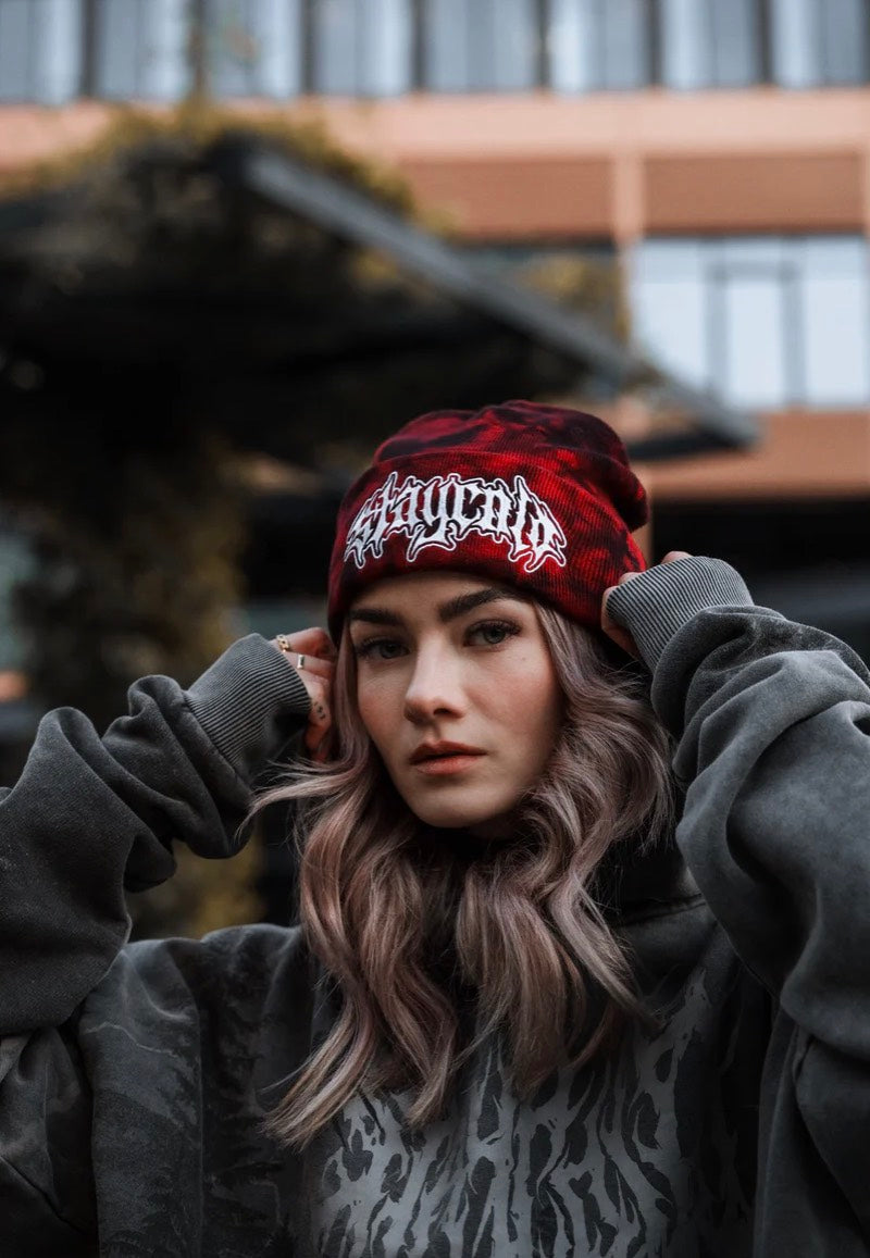 Stay Cold Apparel - Acid Rain Red - Beanie 2025 New Sale Online