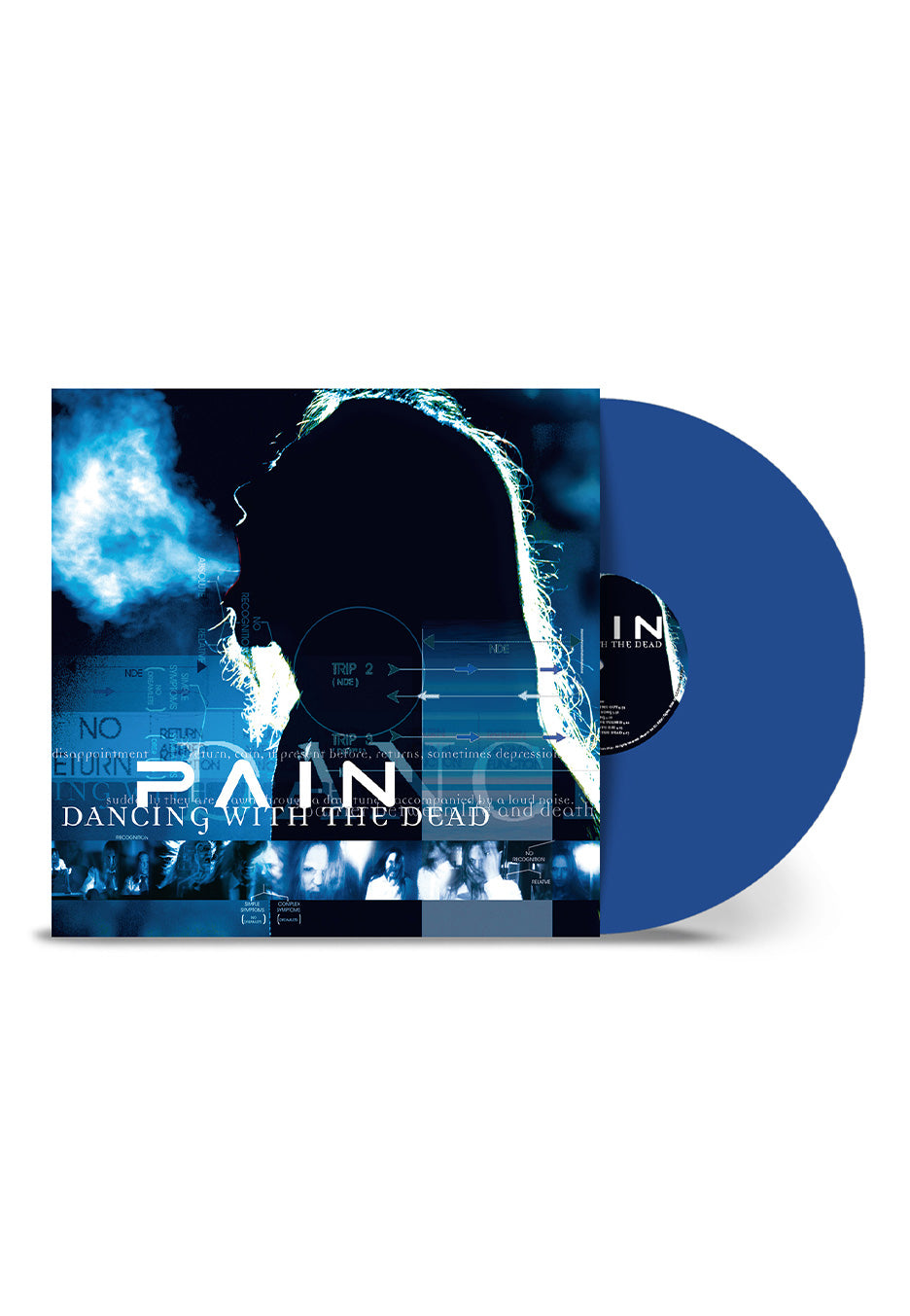 PAIN - Dancing With The Dead (Remastered) Ltd. Blue - Colored Vinyl Free Shipping Official