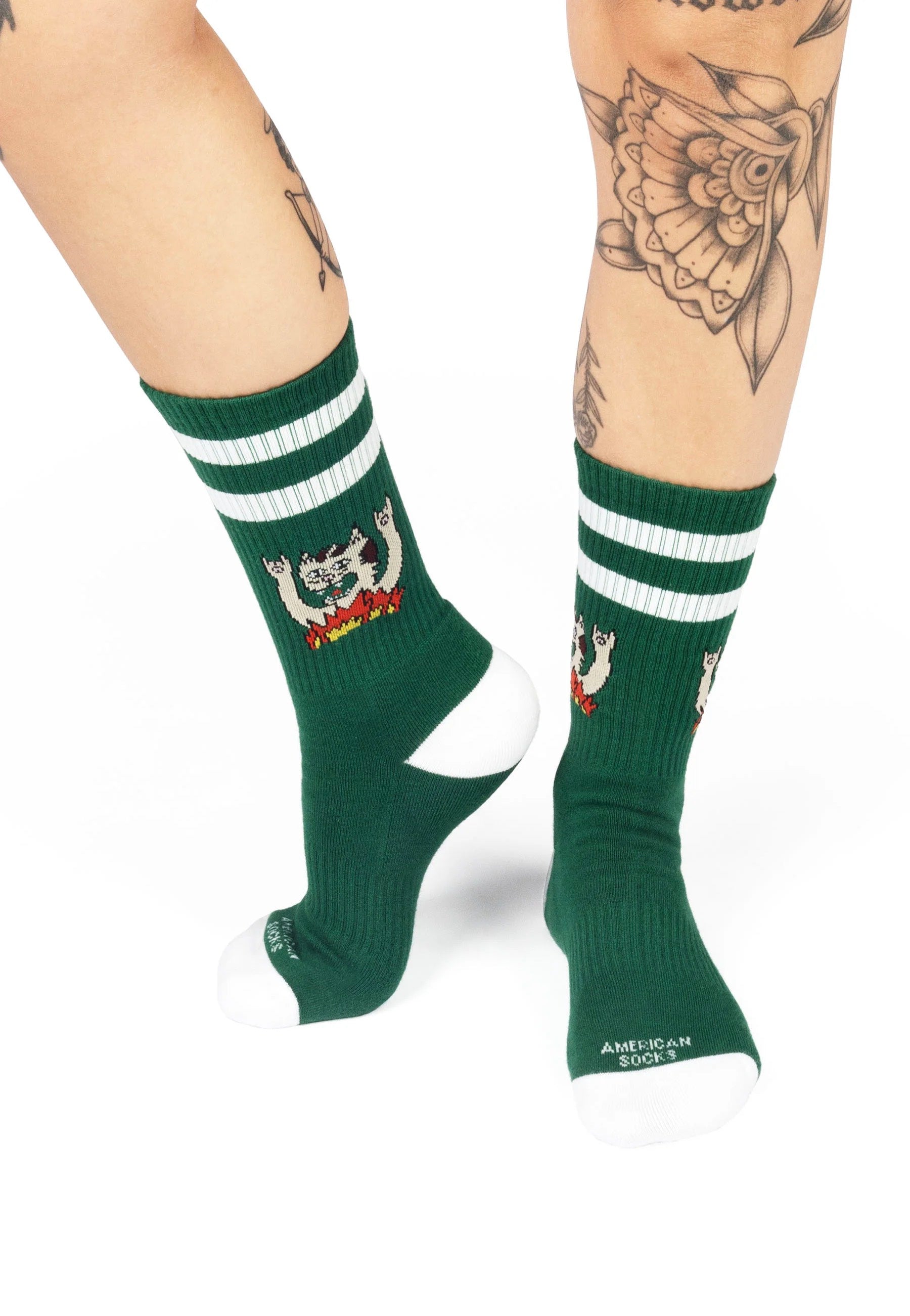 American Socks - Heavy Cat Mid High - Socks Cheap Online