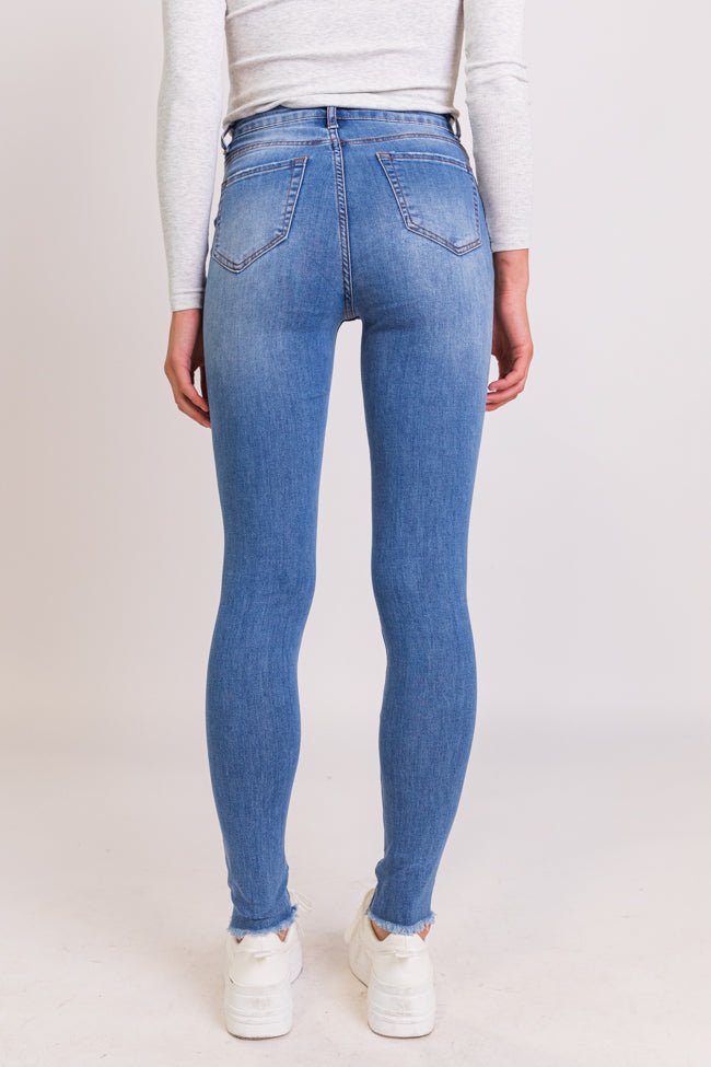 Chelsie Light Wash Busted Knee Tall Jeans FINAL SALE Where To Buy