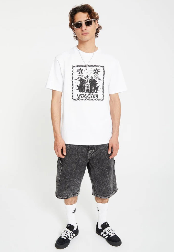 Volcom - Fa Filip Rygalski White - T-Shirt Buy Cheap For Nice