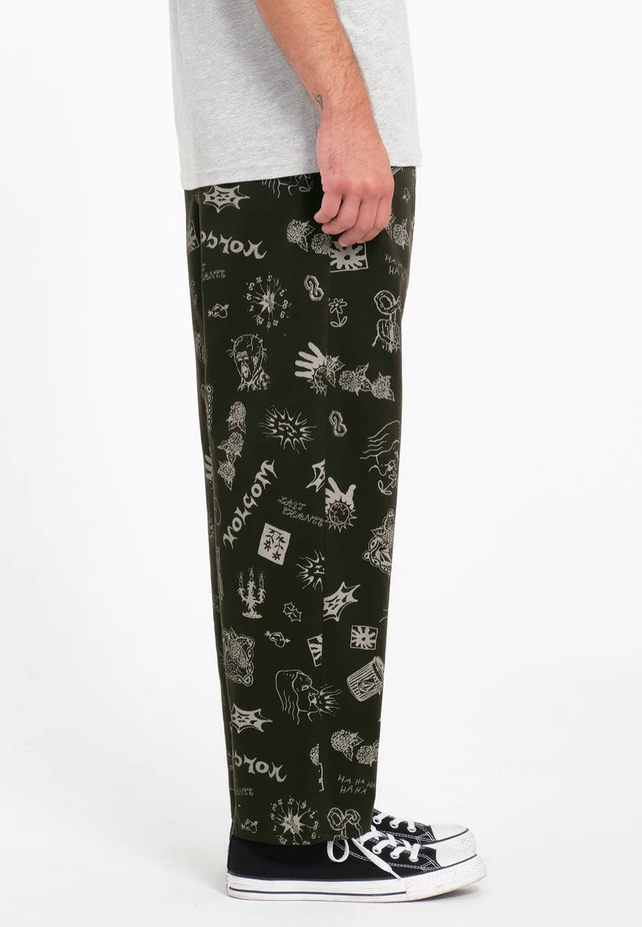 Volcom - Fa Keutchi Black - Pants Big Discount For Sale