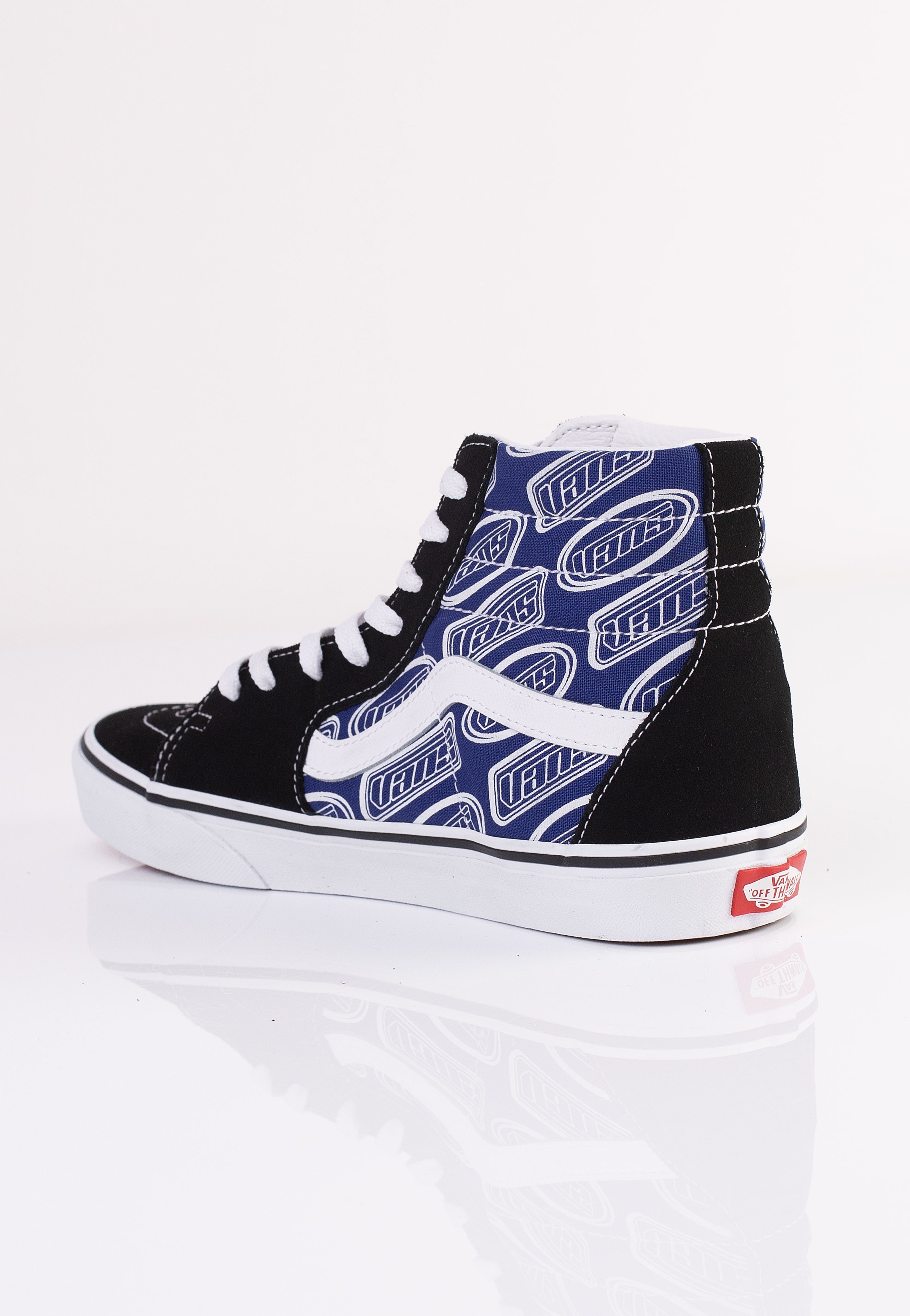 Vans - Sk8 Hi Logo Blue/Black - Shoes Discount 2025 Unisex