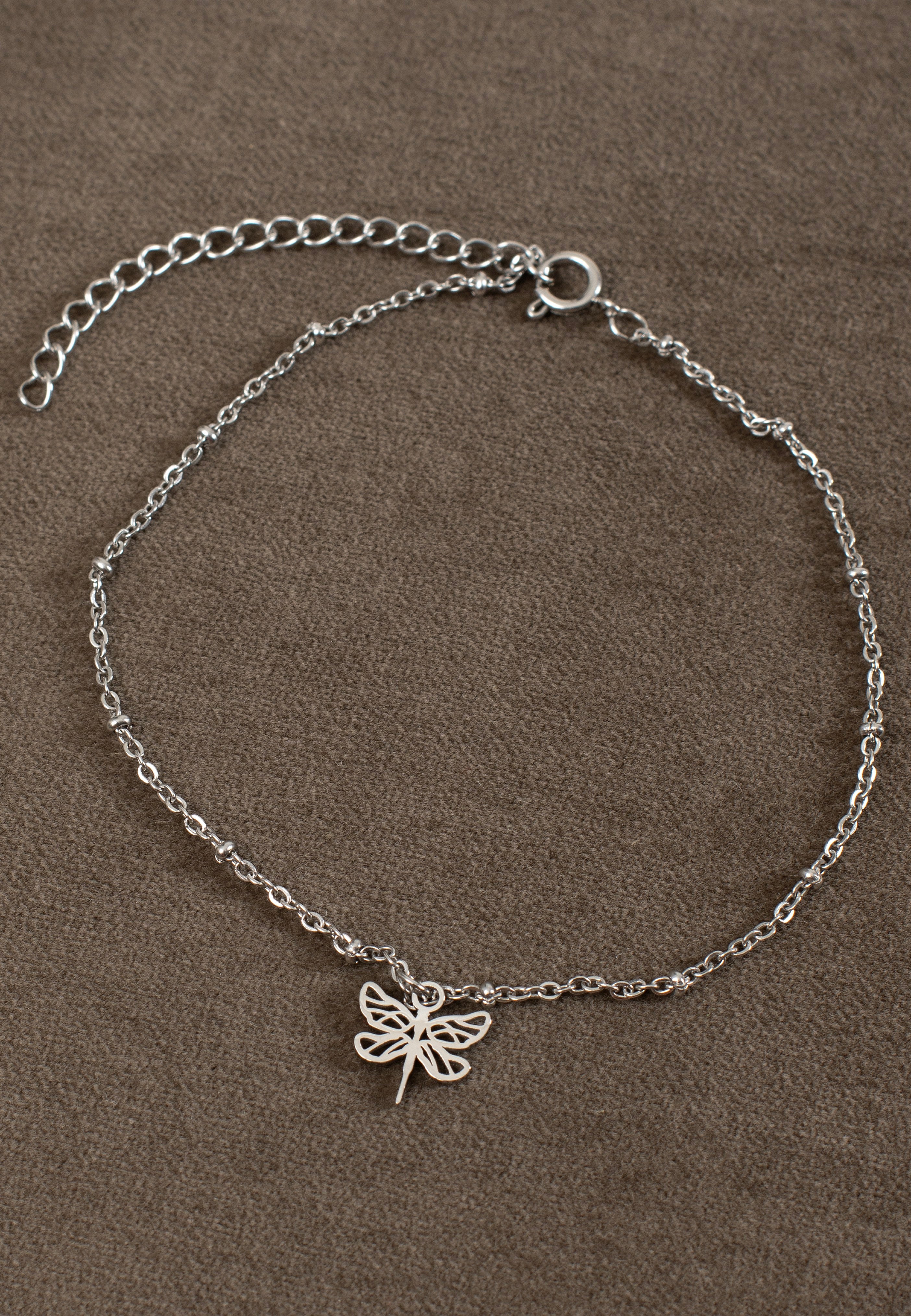 Wildcat - Dragon Fly Silver - Ankle Chain Cheap Pick A Best