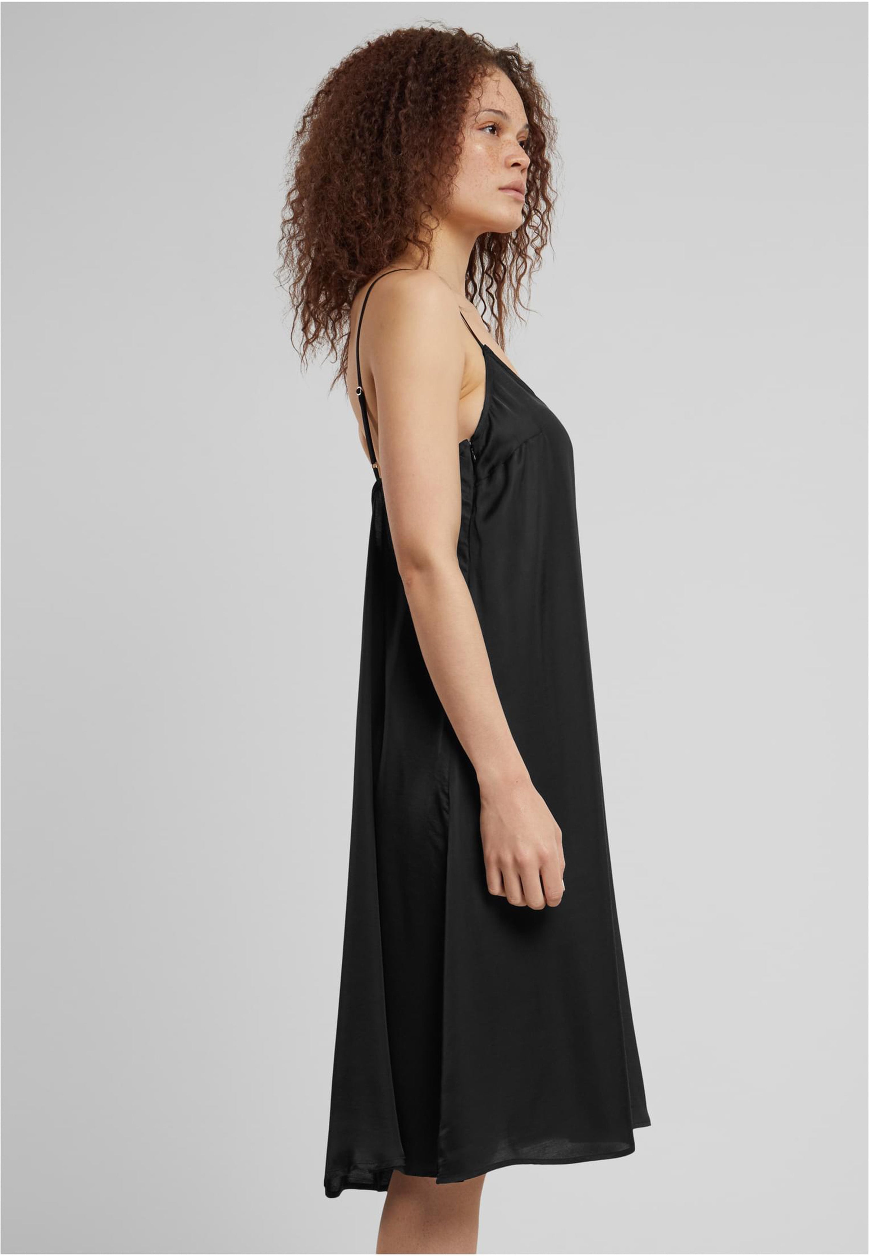 Urban Classics - Ladies Viscose Satin Slip Black - Dress Cheap Free Shipping