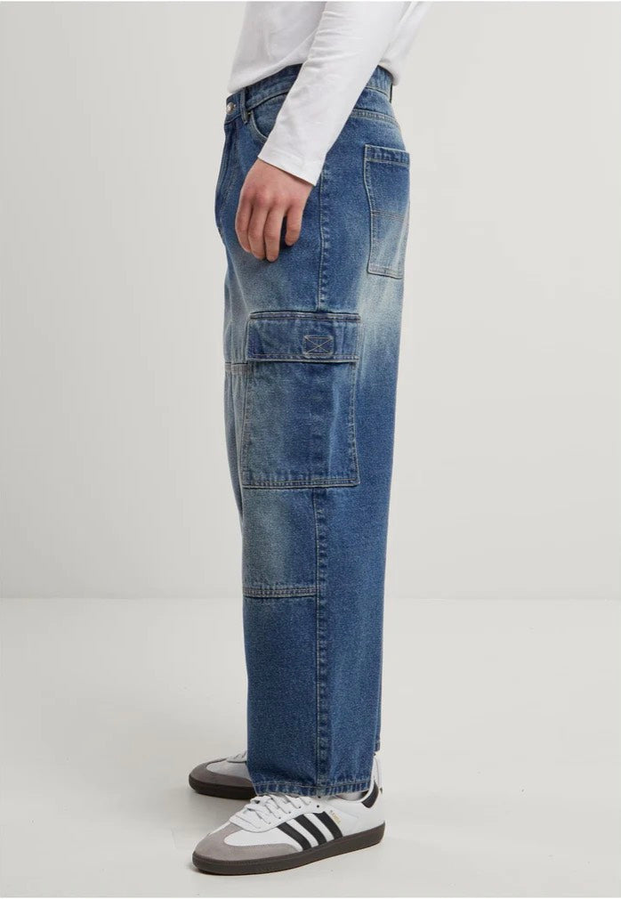 Urban Classics - Tapered Heavy Ounce Baggy Dirty Washed - Jeans Discounts