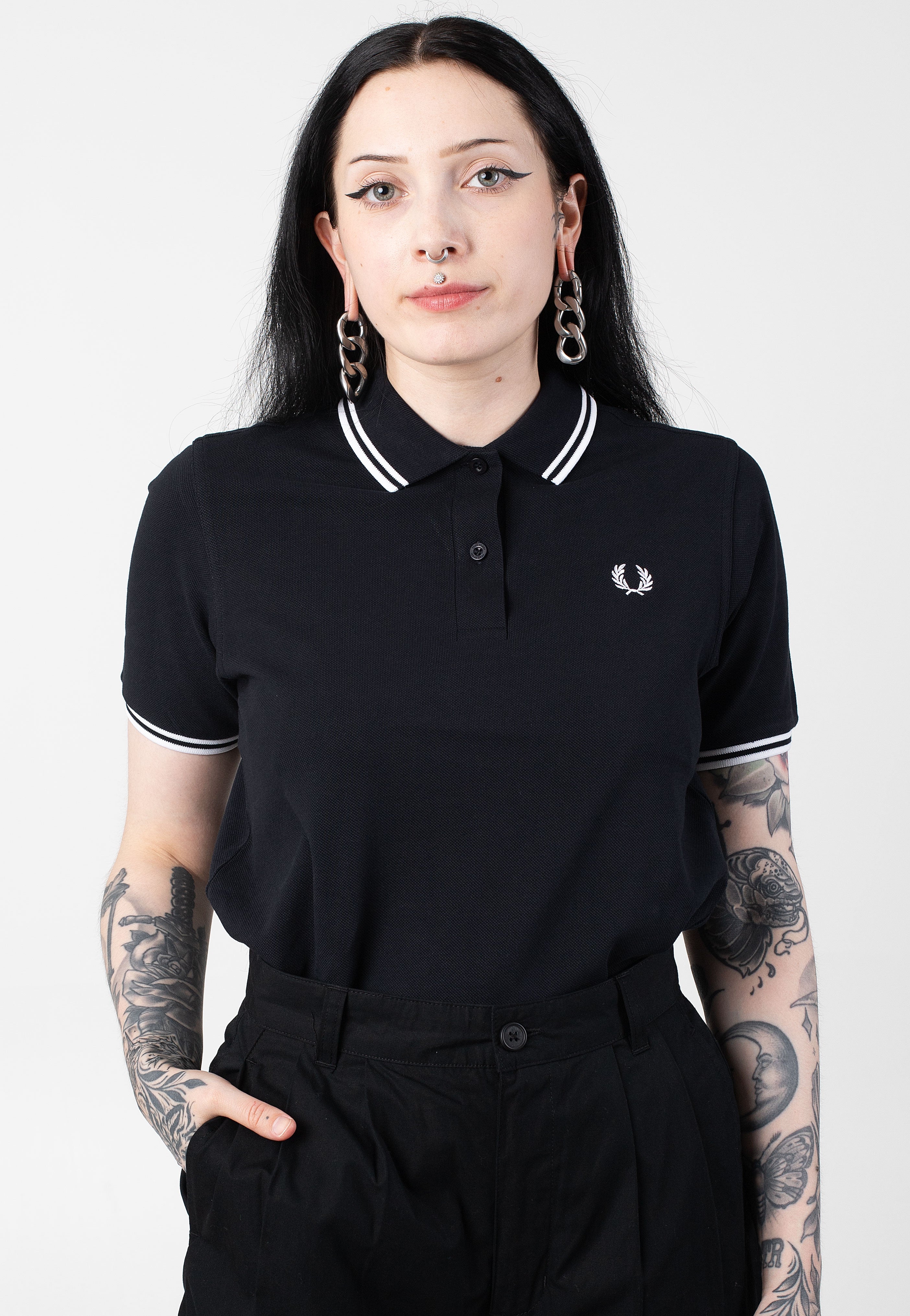 Fred Perry - Twin Tipped Navy/White - Polo Release Dates