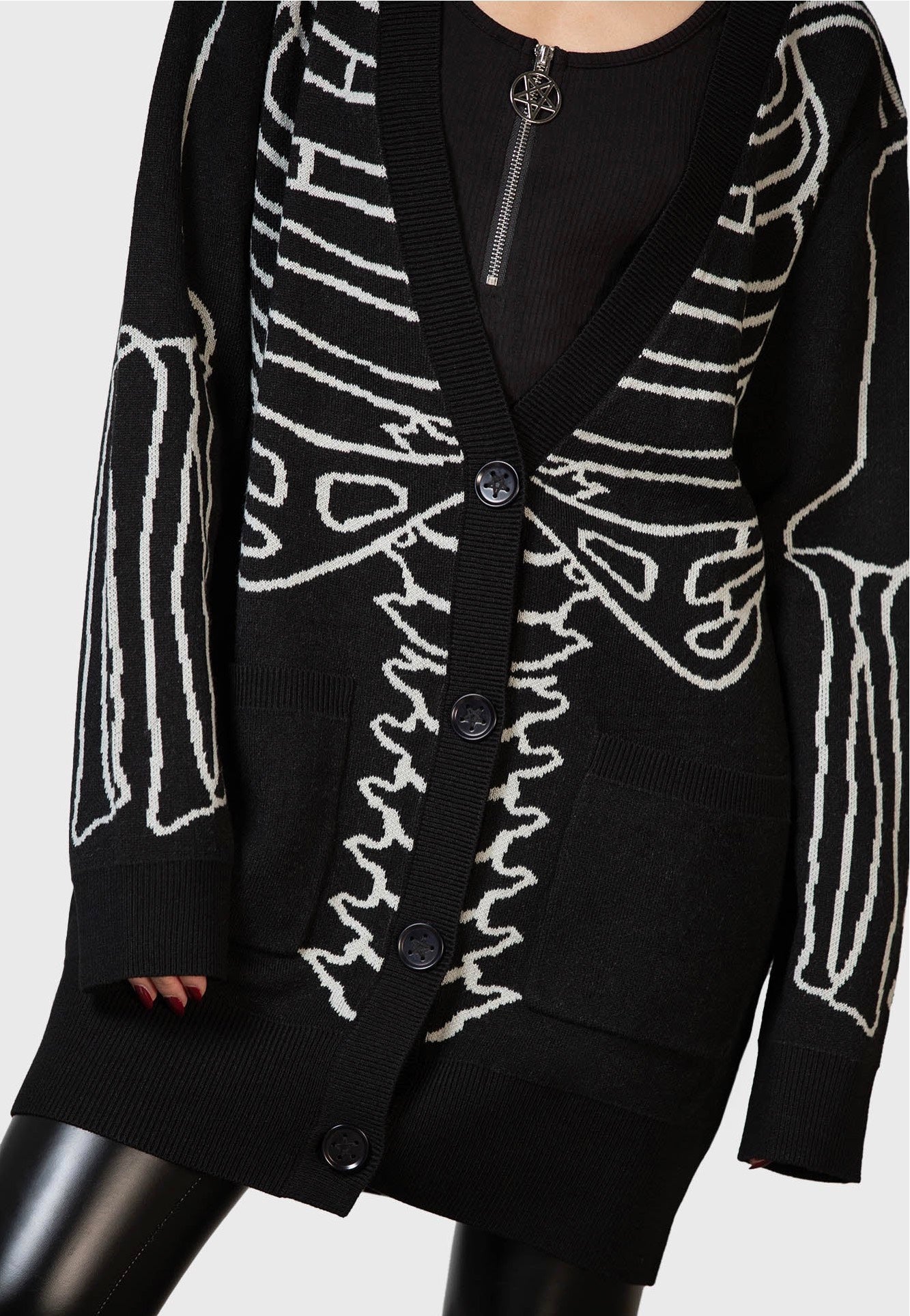 Killstar - Your Remains - Cardigan Sale Affordable