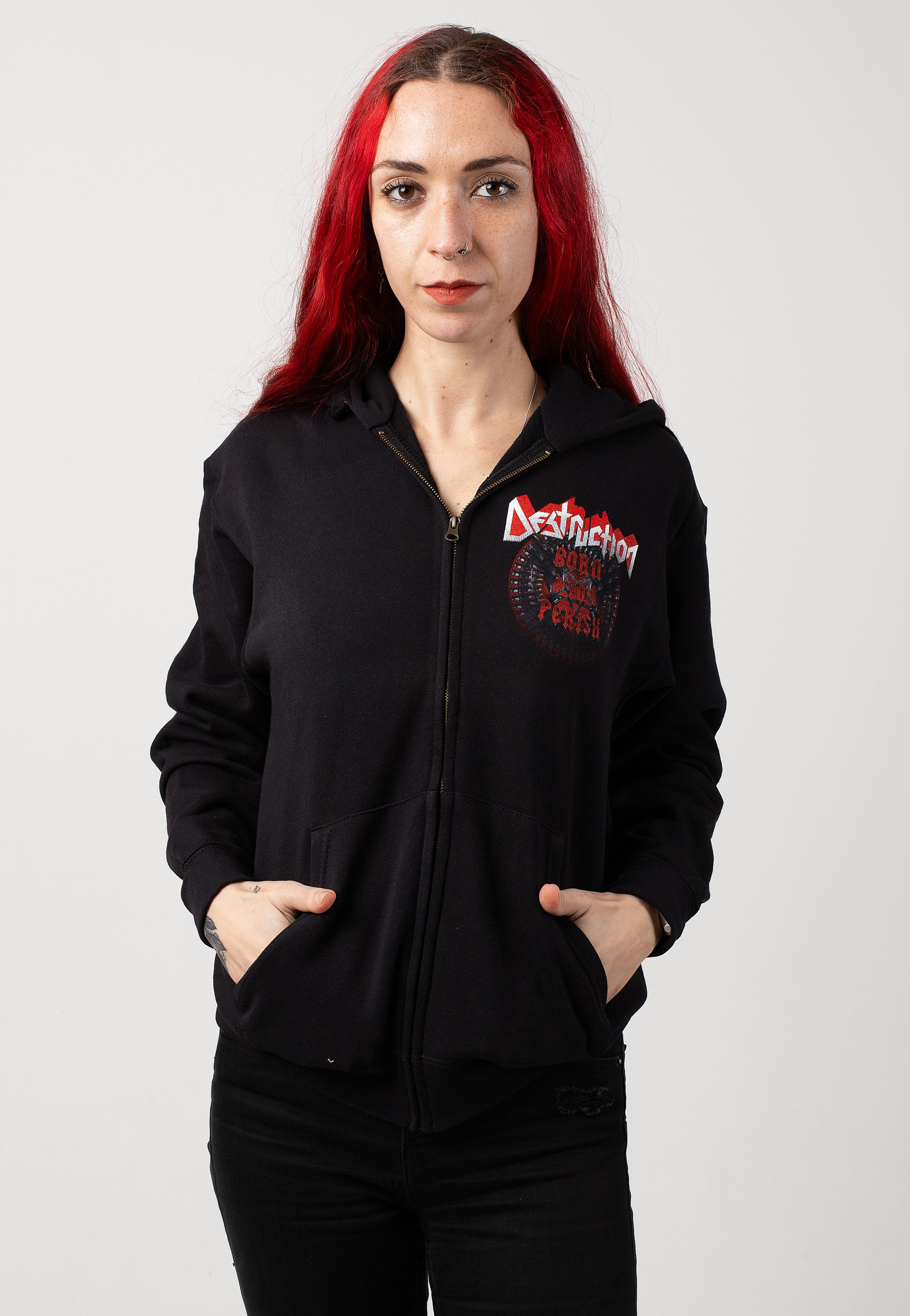 Destruction - Born To Perish - Zipper Discount Best Sale