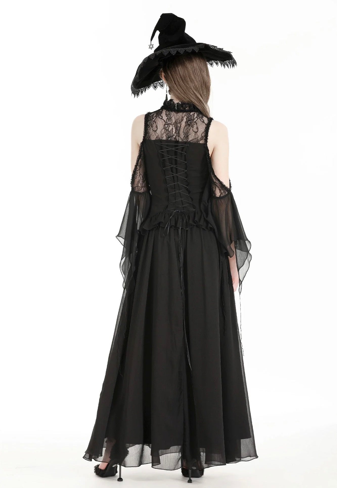 Dark In Love - Halloween Witch Off Shoulder Black - Dress Geniue Stockist Cheap Pice