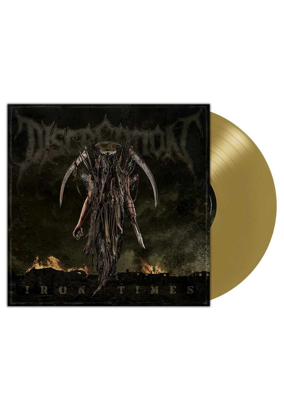 Discreation - Iron Times Gold - Colored Vinyl Genuine Online