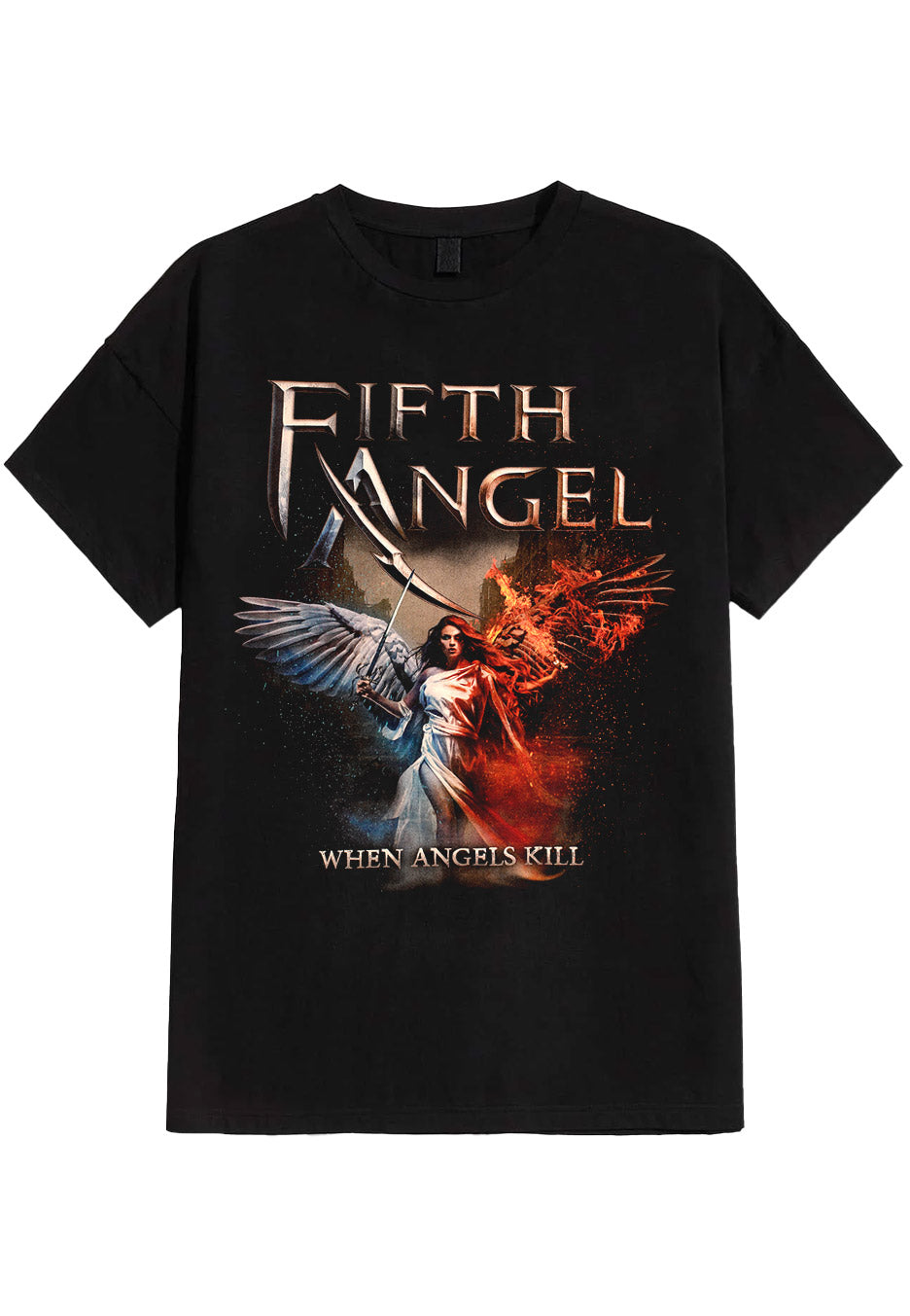 Fifth Angel - When Angels Kill - T-Shirt Release Dates Cheap Online