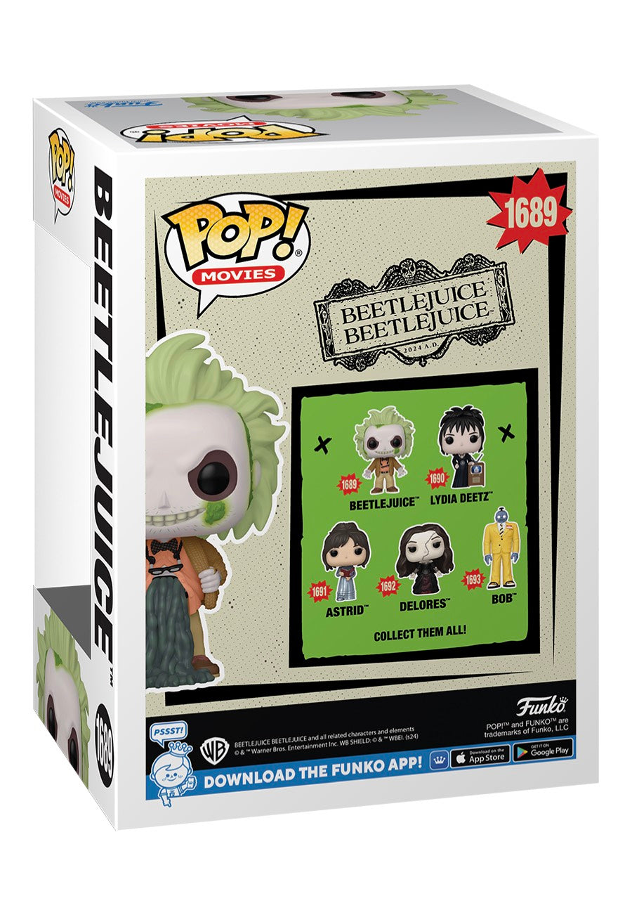 Beetlejuice - Beetlejuice 2 w/ Chase POP! Vinyl - Funko Pop Limited Edition Sale Online