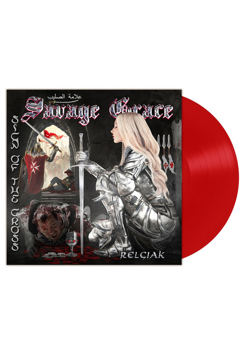 Savage Grace - Sign Of The Cross Red - Colored Vinyl Clearance Shop