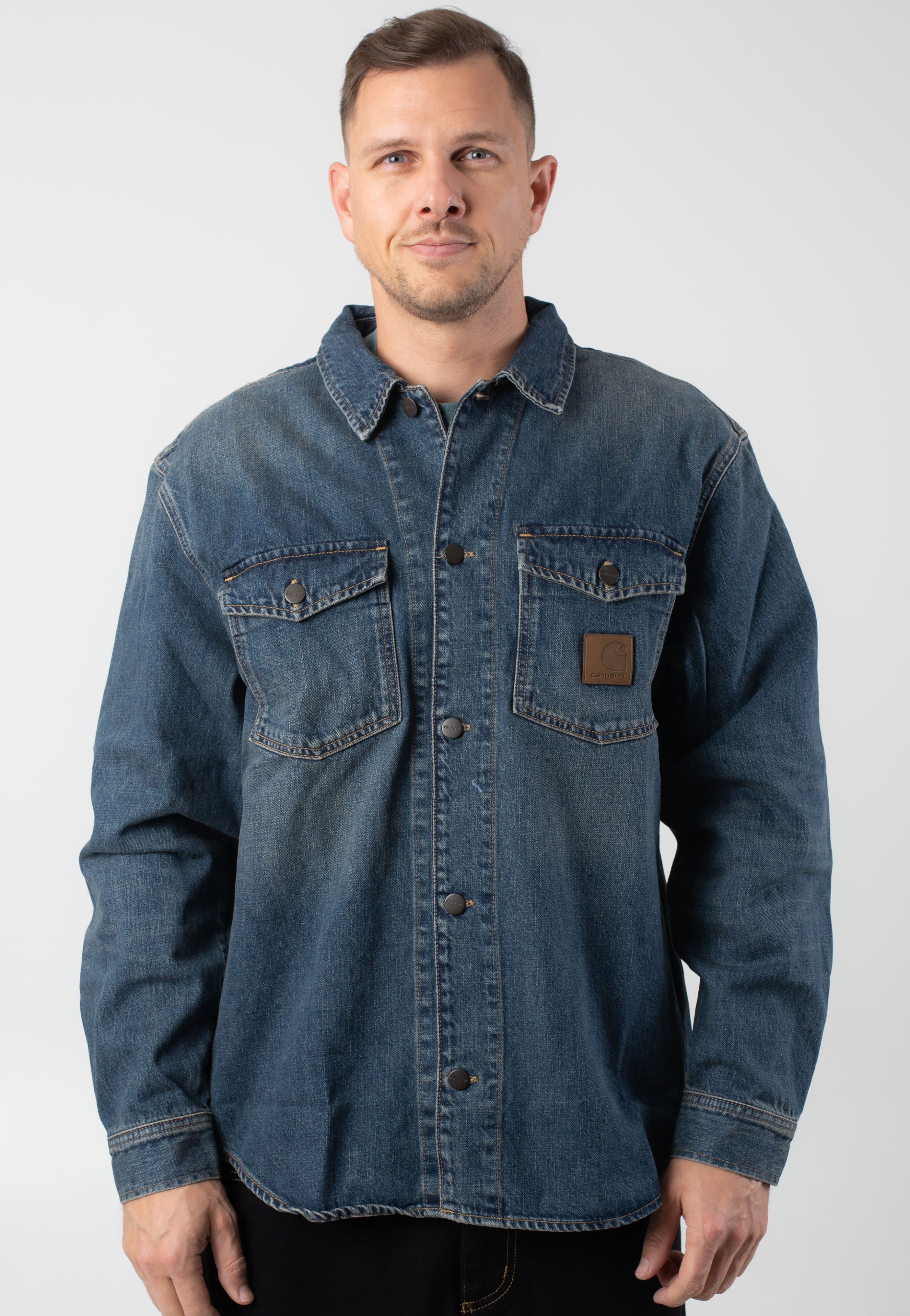 Carhartt WIP - Lincoln Worn Used Wash Blue - Jacket Sast Cheap Pice