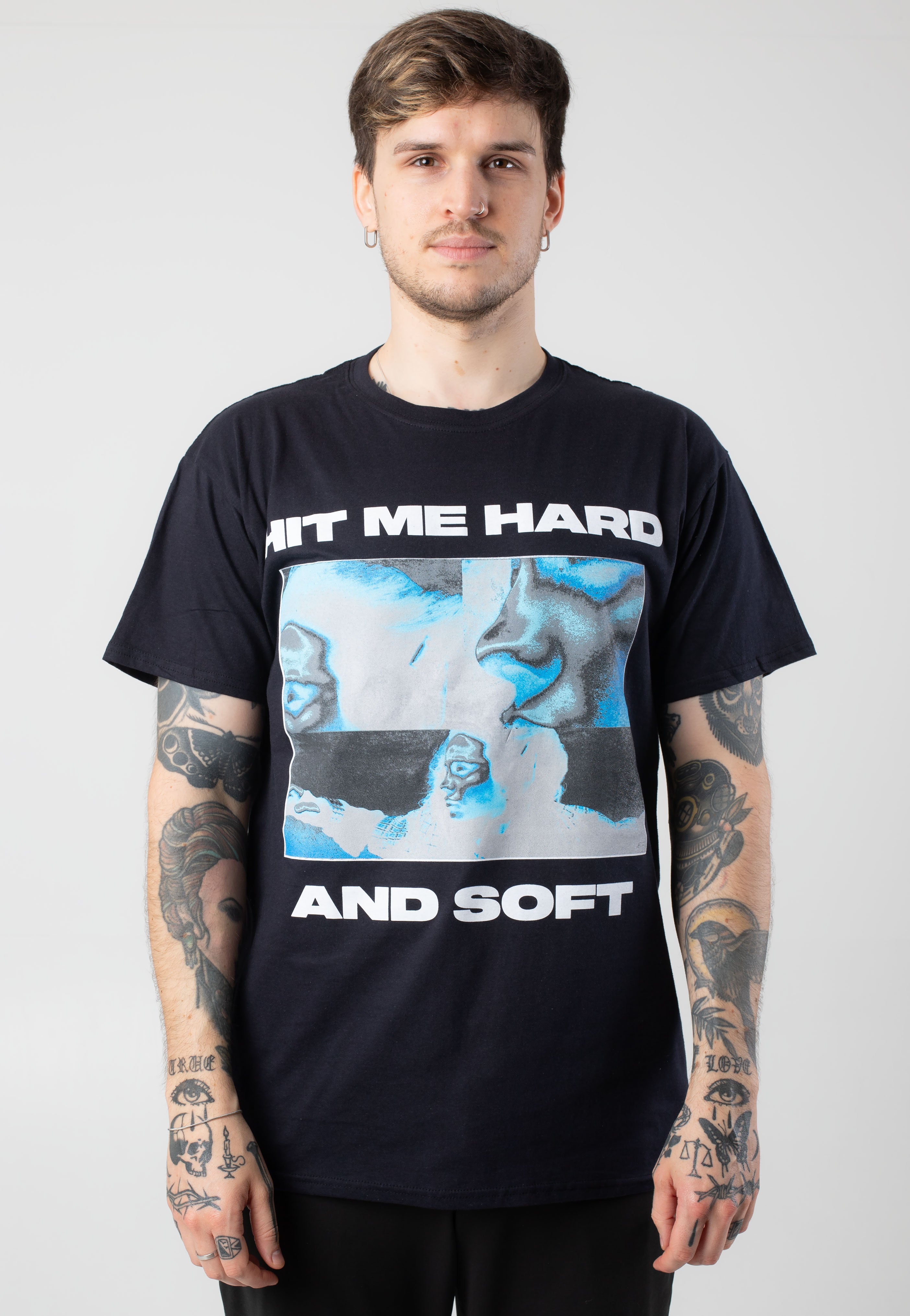 Billie Eilish - Hit Me Hard And Soft Negative - T-Shirt Brand New Unisex Sale Online