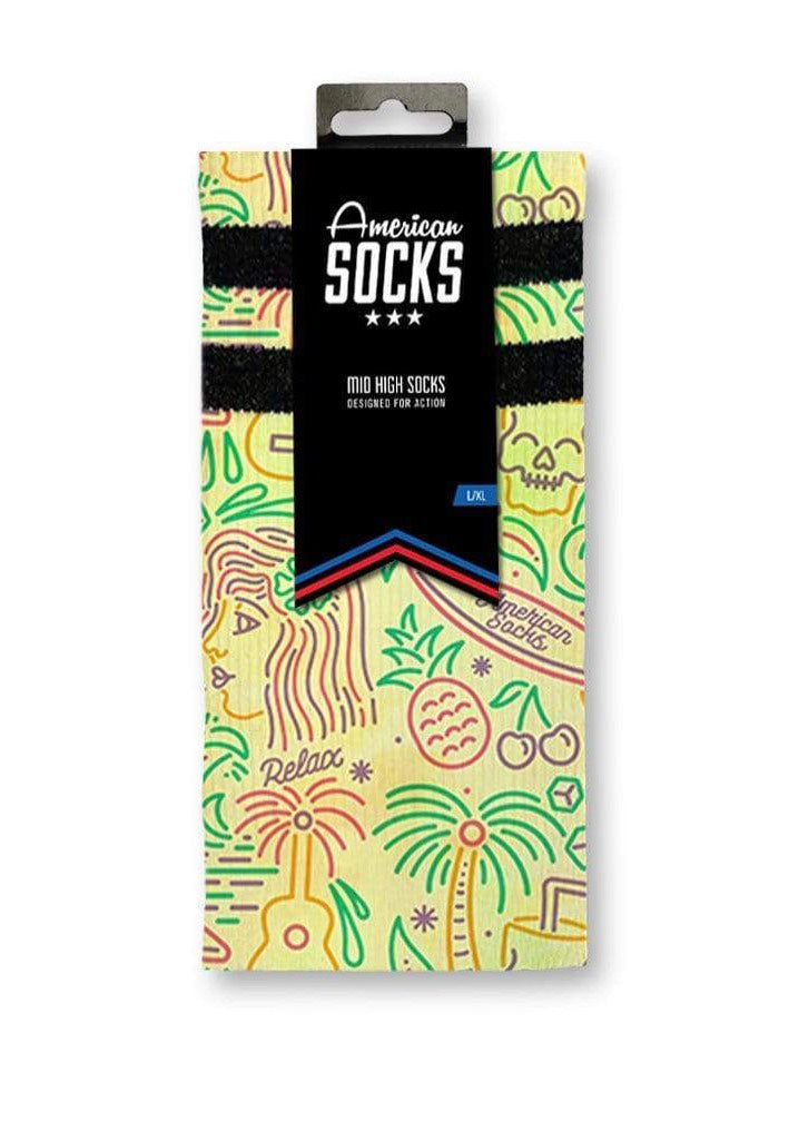 American Socks - Aloha Socks - Giftbox Free Shipping View