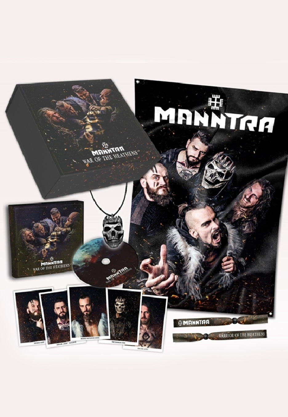 Manntra - War Of The Heathens (Fanbox) - CD Boxset 2025 Unisex