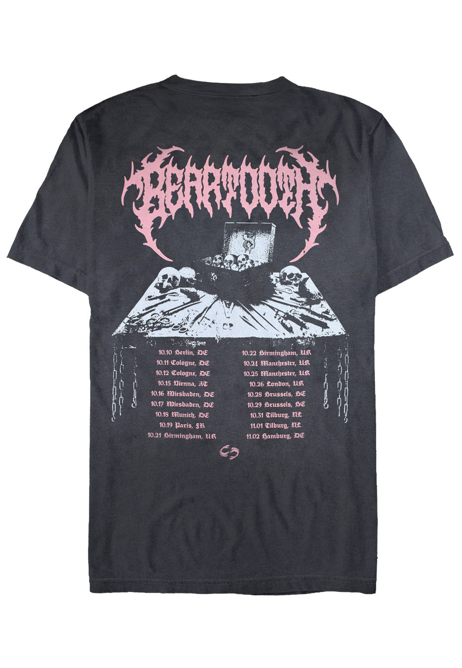 Beartooth - Torture Chamber Tour 2024 Tie Dye - T-Shirt Footlocker Cheap Online