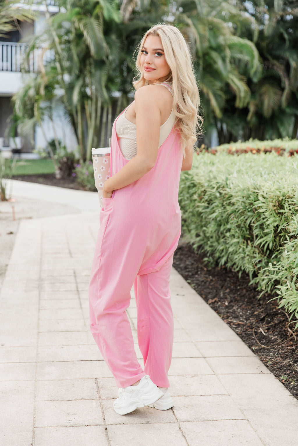 Day In The Life Bubblegum Pink Jumpsuit Latest Collections Sale Online