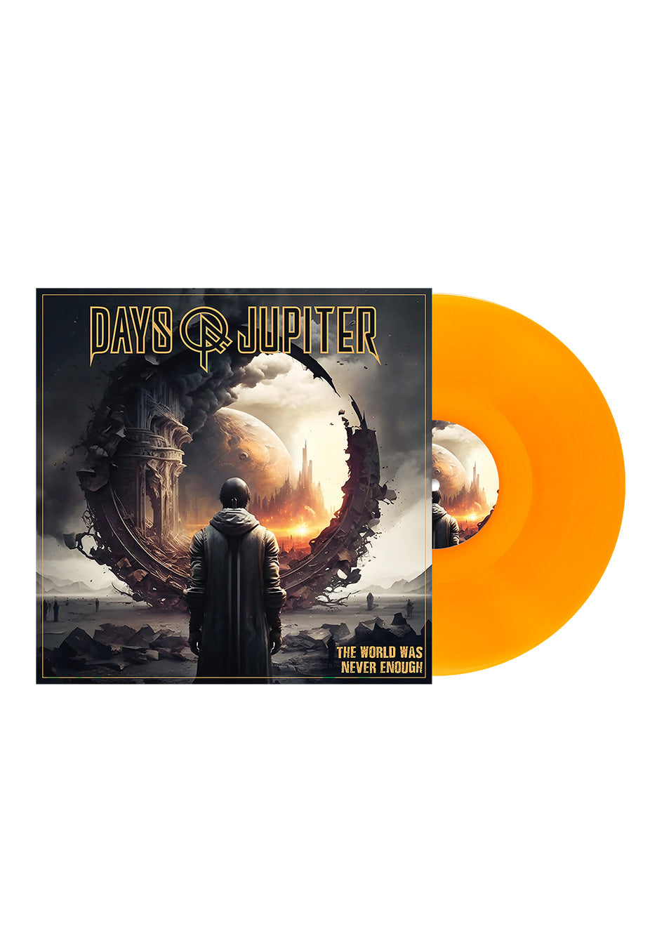 Days Of Jupiter - The World Was Never Enough Ltd. Orange - Colored Vinyl Discount 2025 Newest