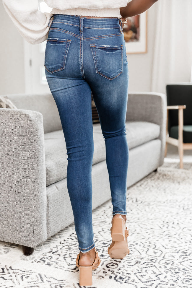 Felicity Dark Wash Skinny Jeans FINAL SALE 2025 New For Sale