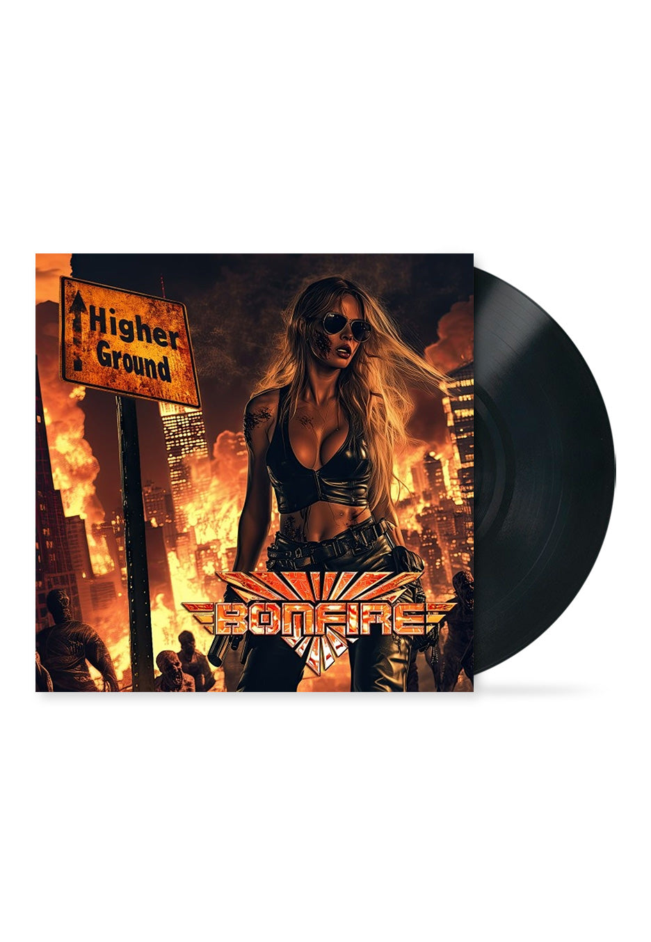 Bonfire - Higher Ground - Vinyl Limited Edition Sale Online