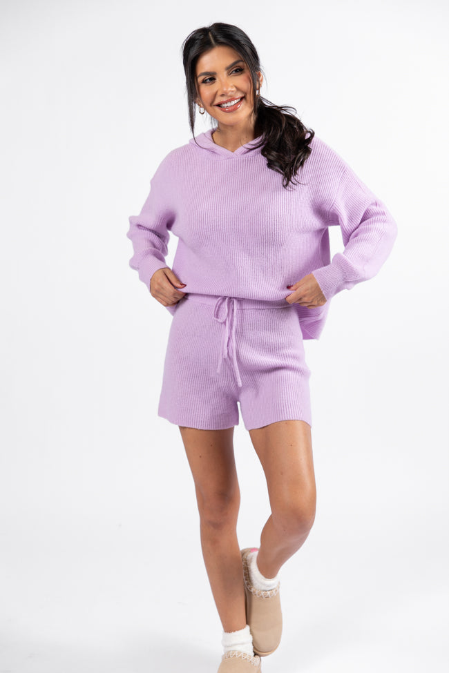 Cloud Chaser Lilac Sweater Knit Shorts SALE Free Shipping Wiki