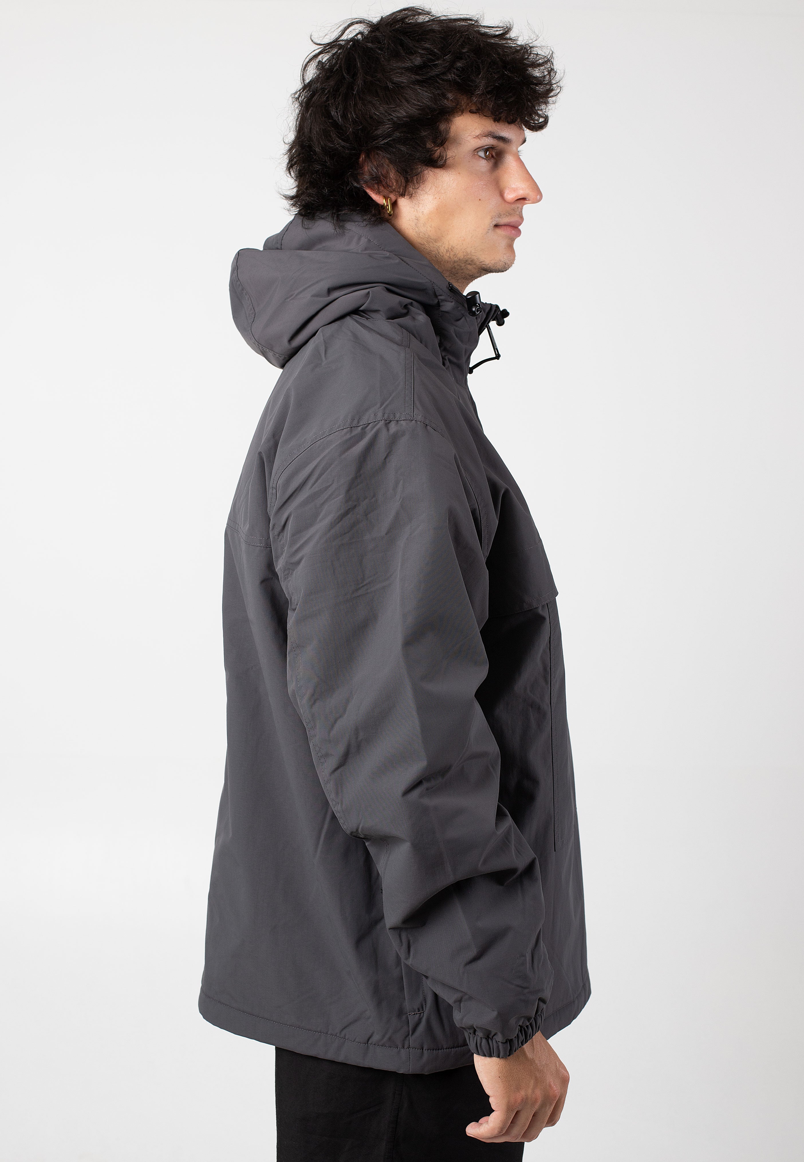 Carhartt WIP - Windbreaker Graphite/White - Jacket Quality Free Shipping Outlet