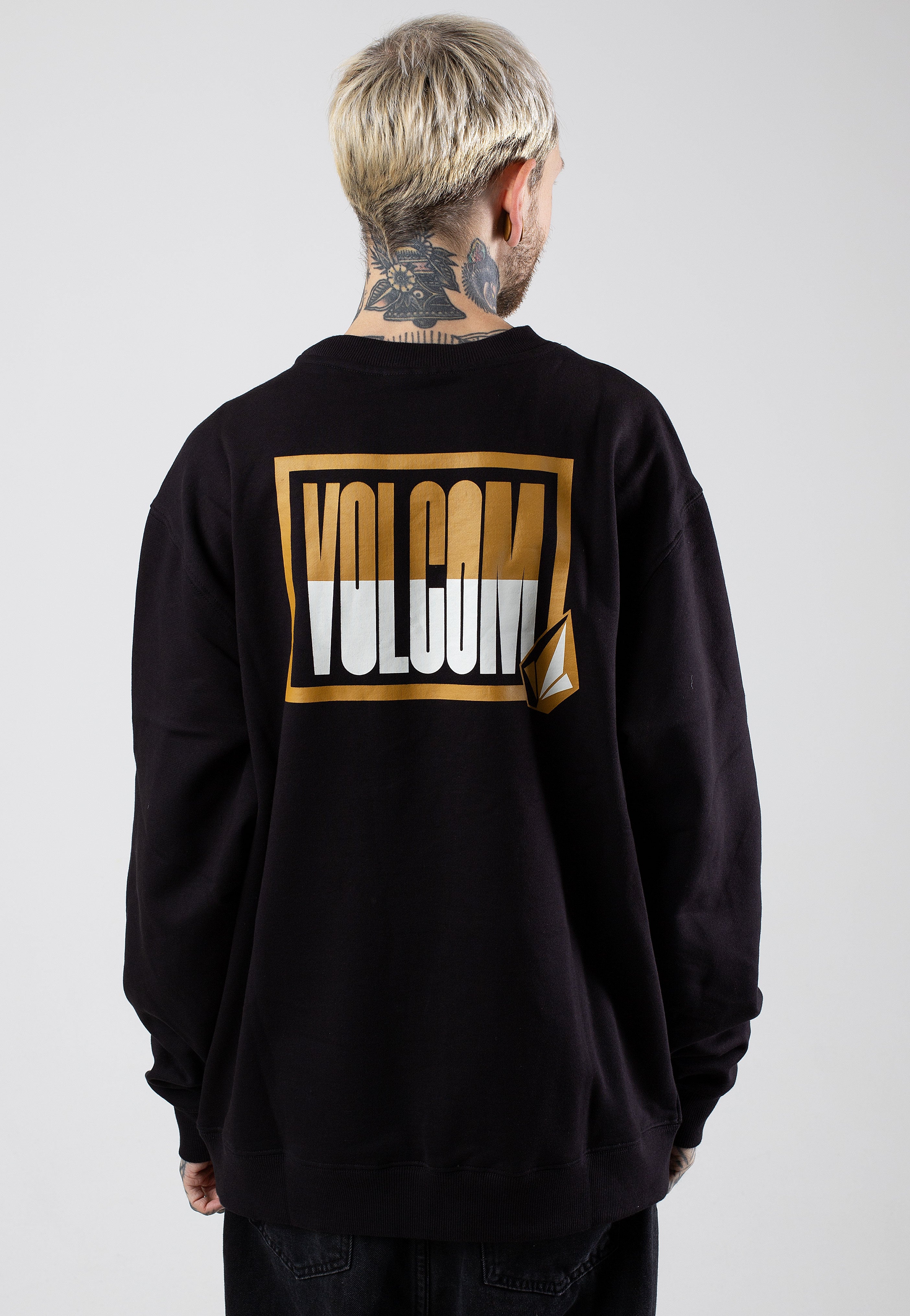 Volcom - Watanite Crew Black - Sweater Sale Best Wholesale