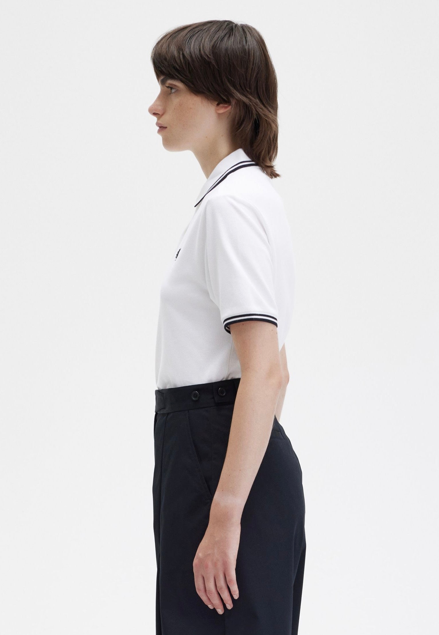 Fred Perry - Twin Tipped White - Polo Tumblr Cheap Pice