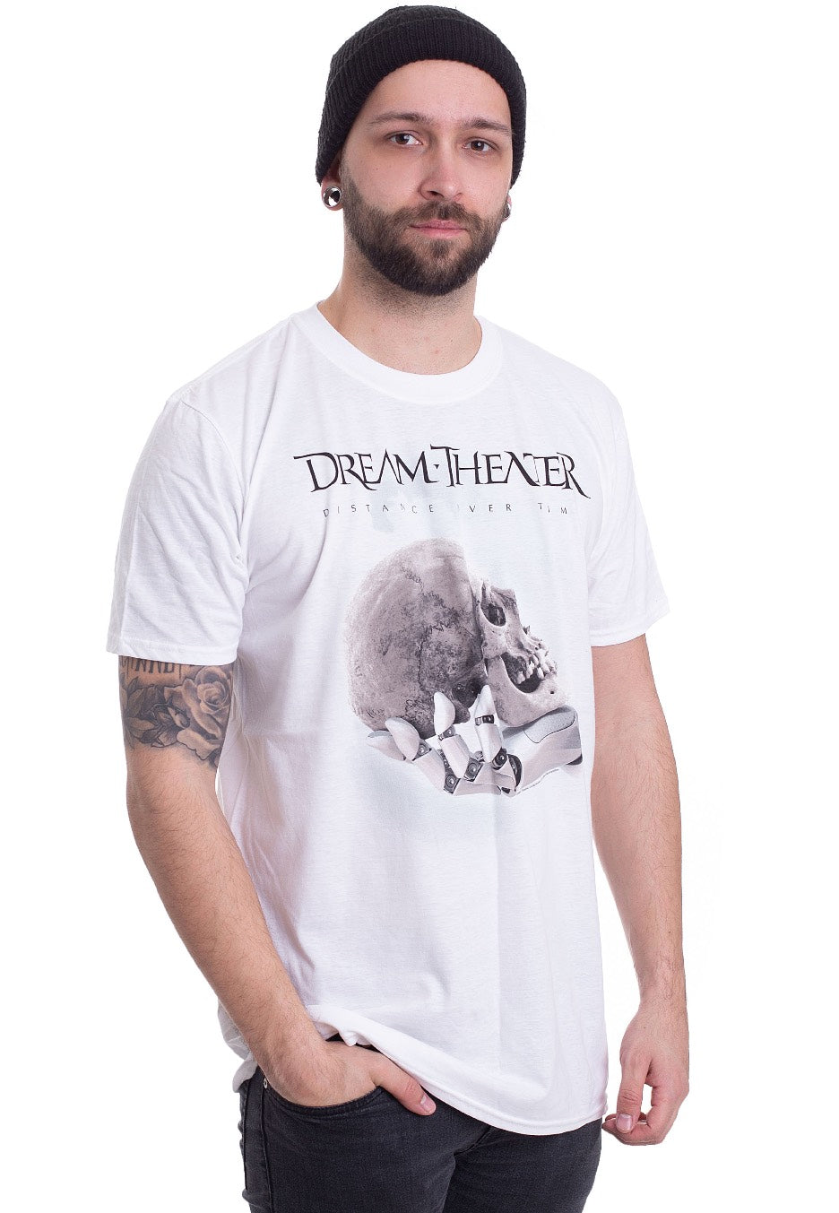 Dream Theater - Distance Over Time (Cover) White - T-Shirt Find Great Cheap Online