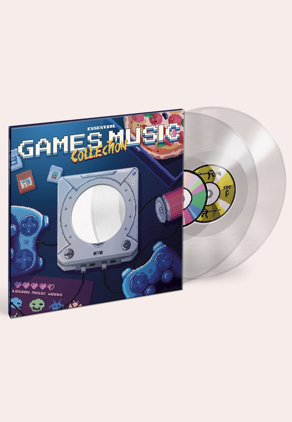 Various - The Essential Games Music Collection (London Music Works) Clear - Colored 2 Vinyl Many Kinds Of Sale Online