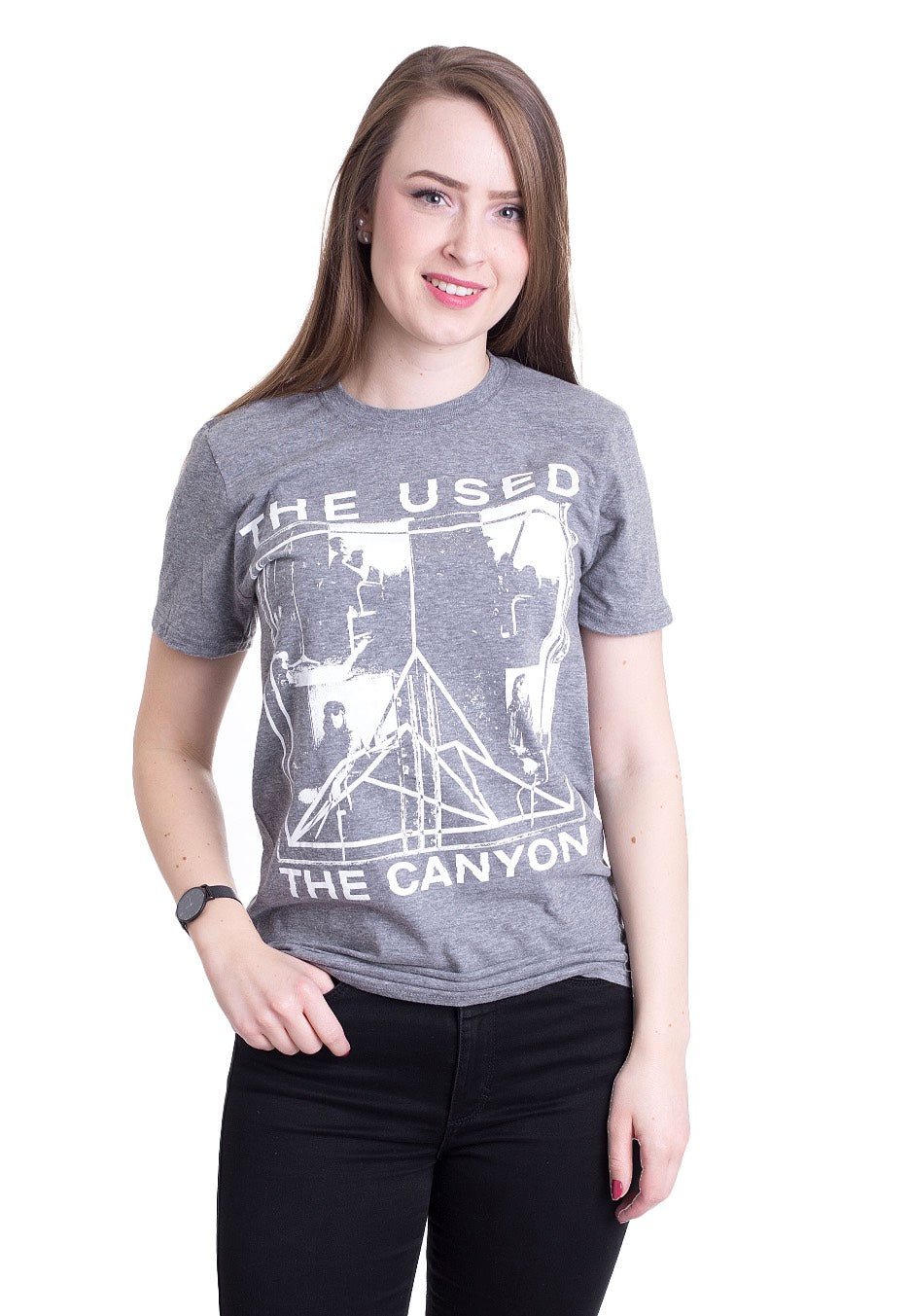 The Used - Band Photo Dark Heather - T-Shirt Discount Low Pice