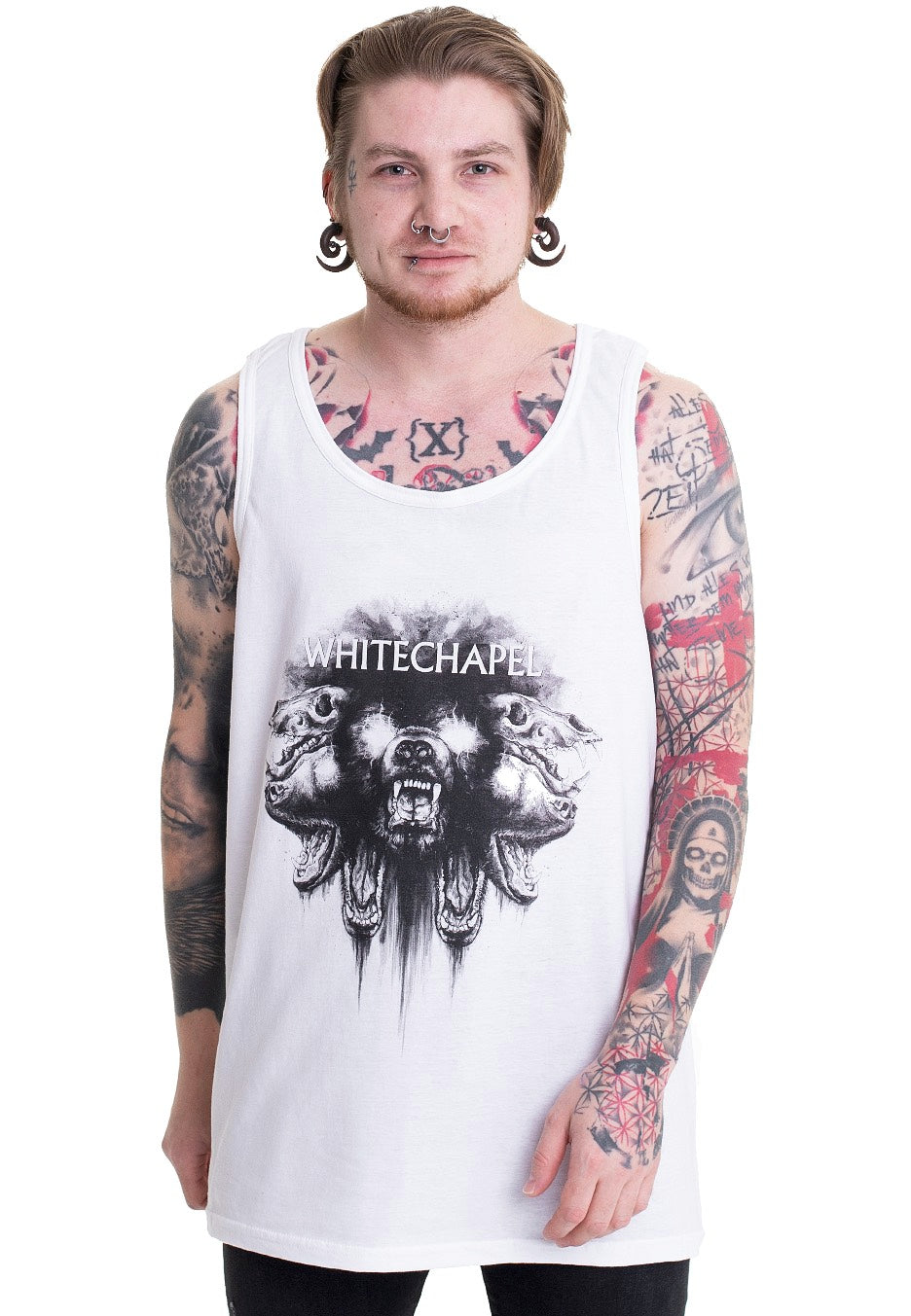 Whitechapel - Flock Of Bears White - Tank For Sale Online