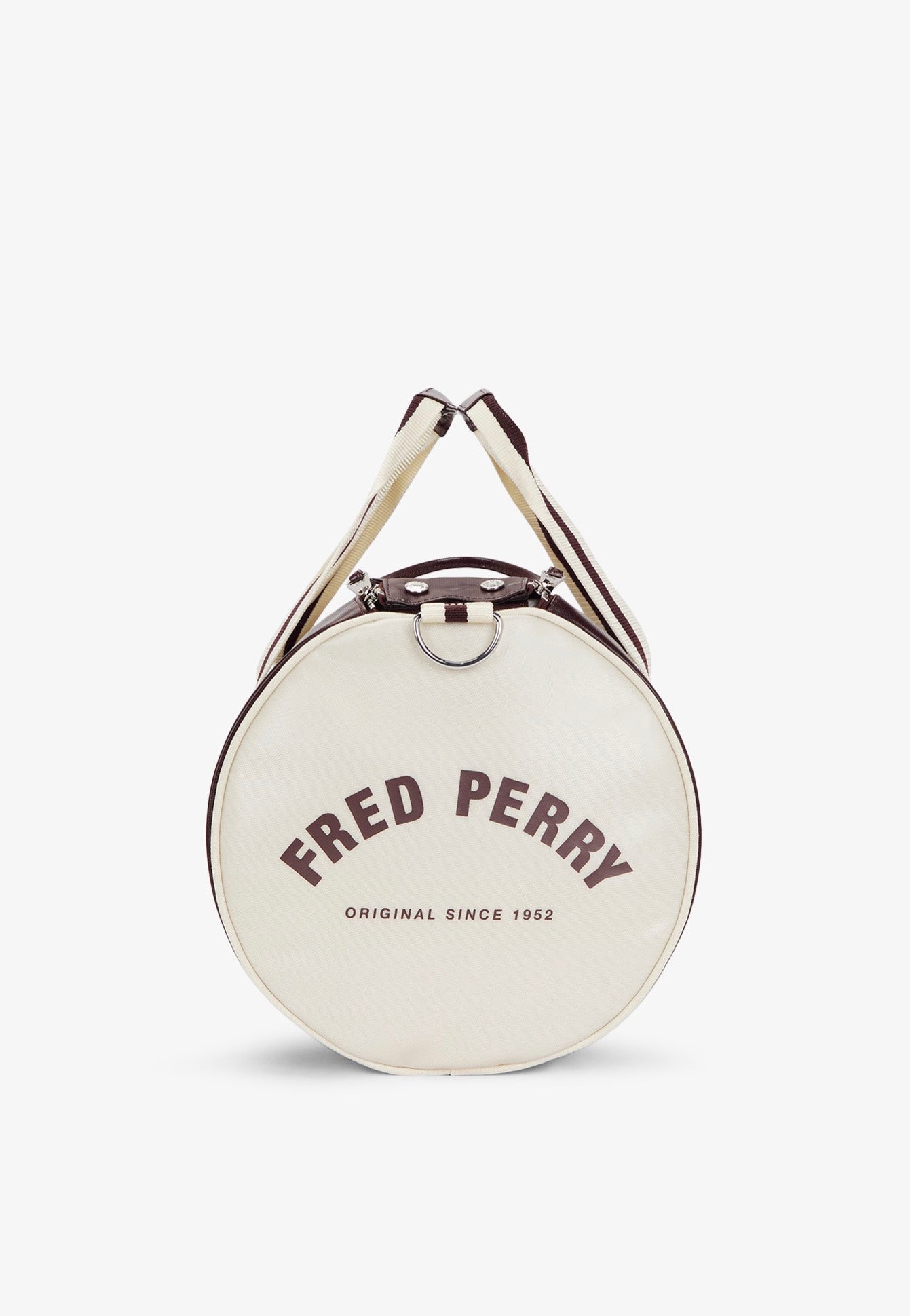 Fred Perry - Classic Barrel Carrington Road Brick/Ecru - Dufflebag Discount For Sale