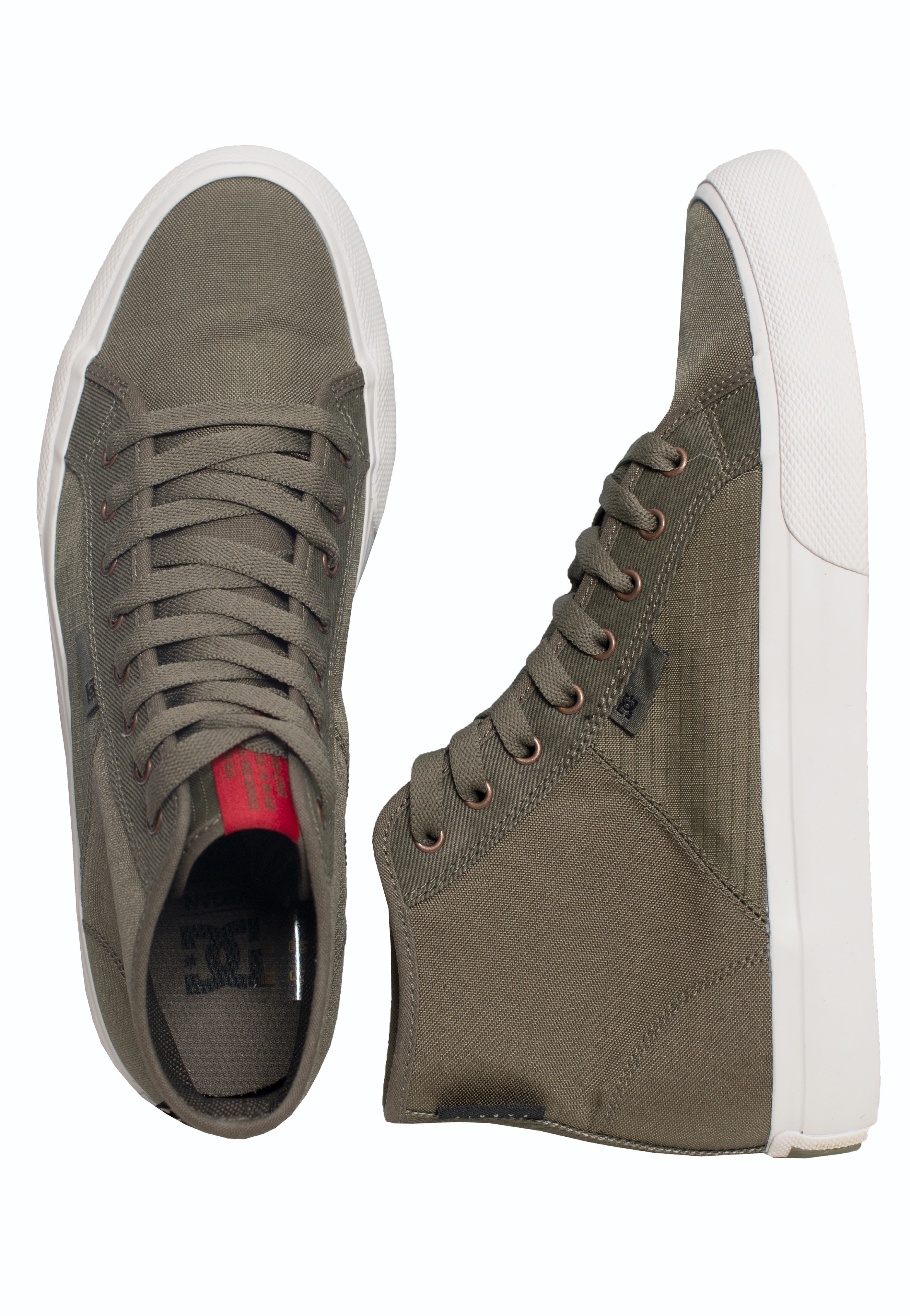 DC - Manual Hi Txse Olive/Military - Shoes Real Sale Online