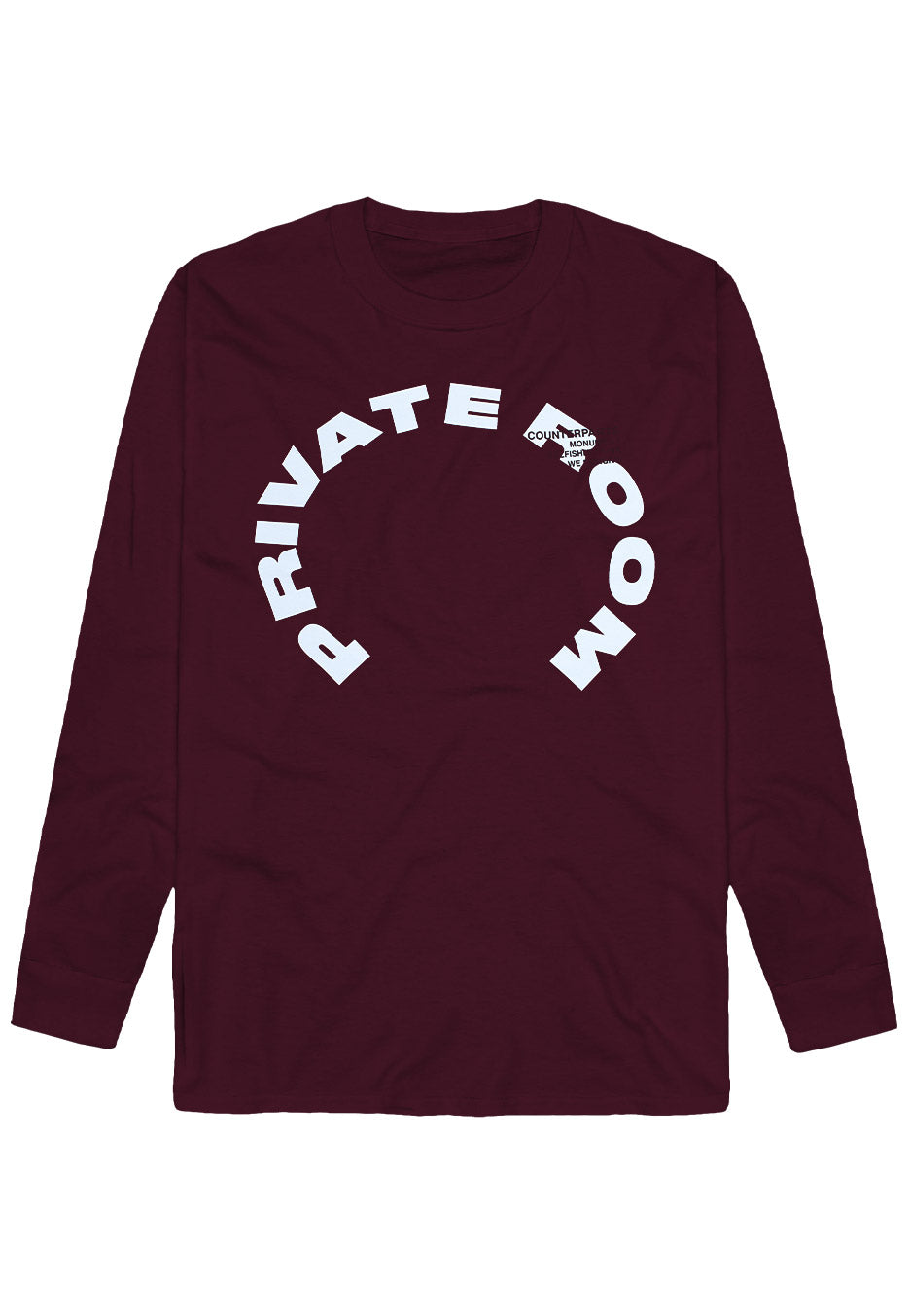 Counterparts - Private Room Maroon - Longsleeve Cheap Sale Huge Surprise