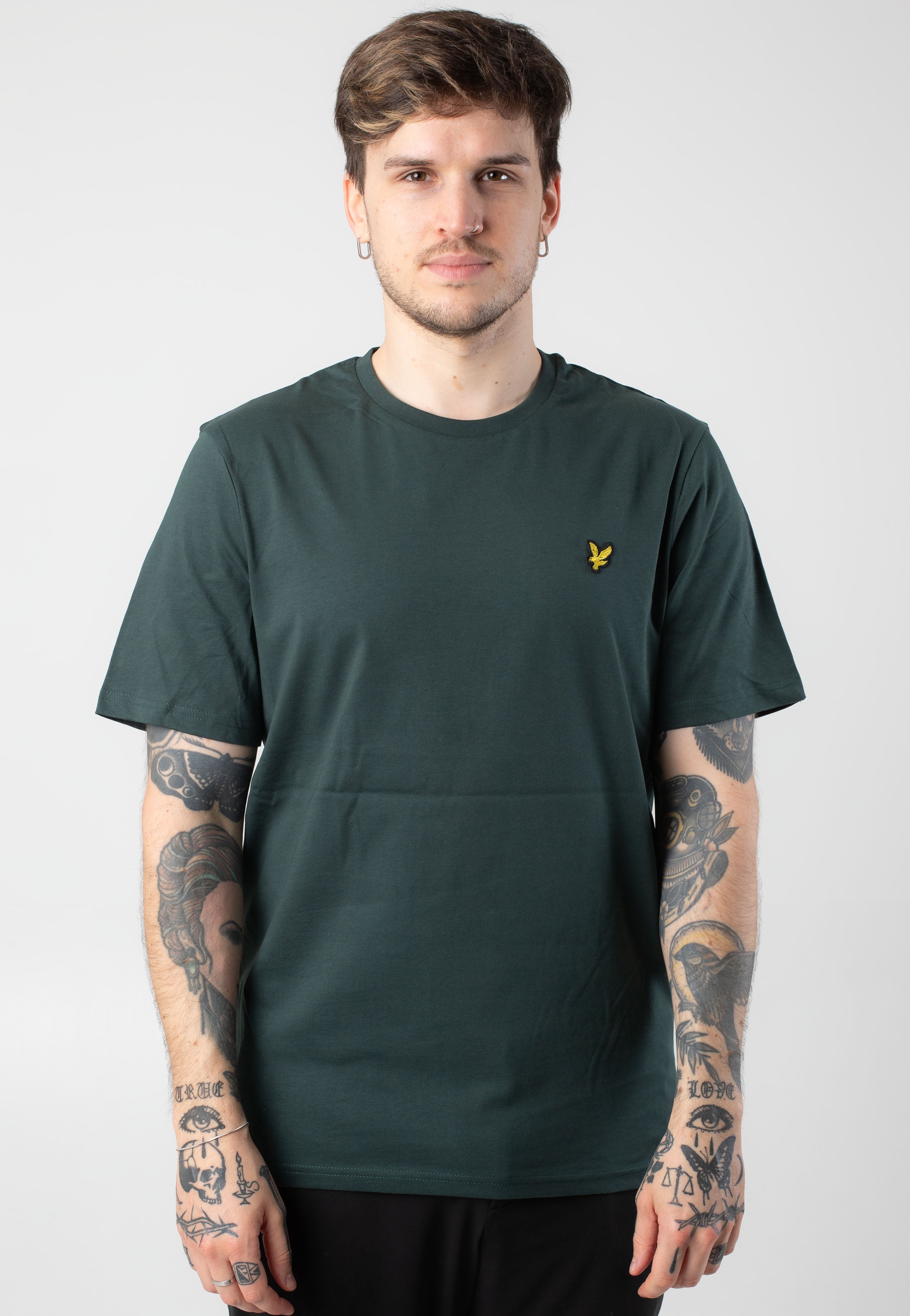 Lyle & Scott - Plain Argyle Teal - T-Shirt Cheap Sale For Cheap