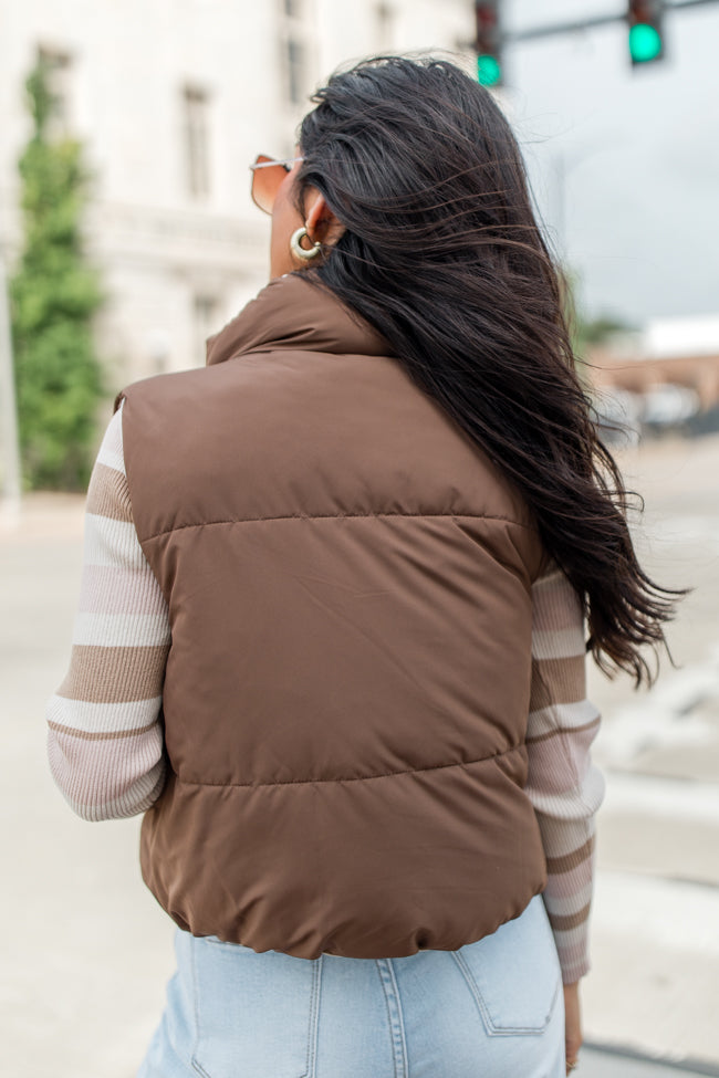 Where You See Fit Cocoa and Khaki Reversible Vest With Mastercard Online