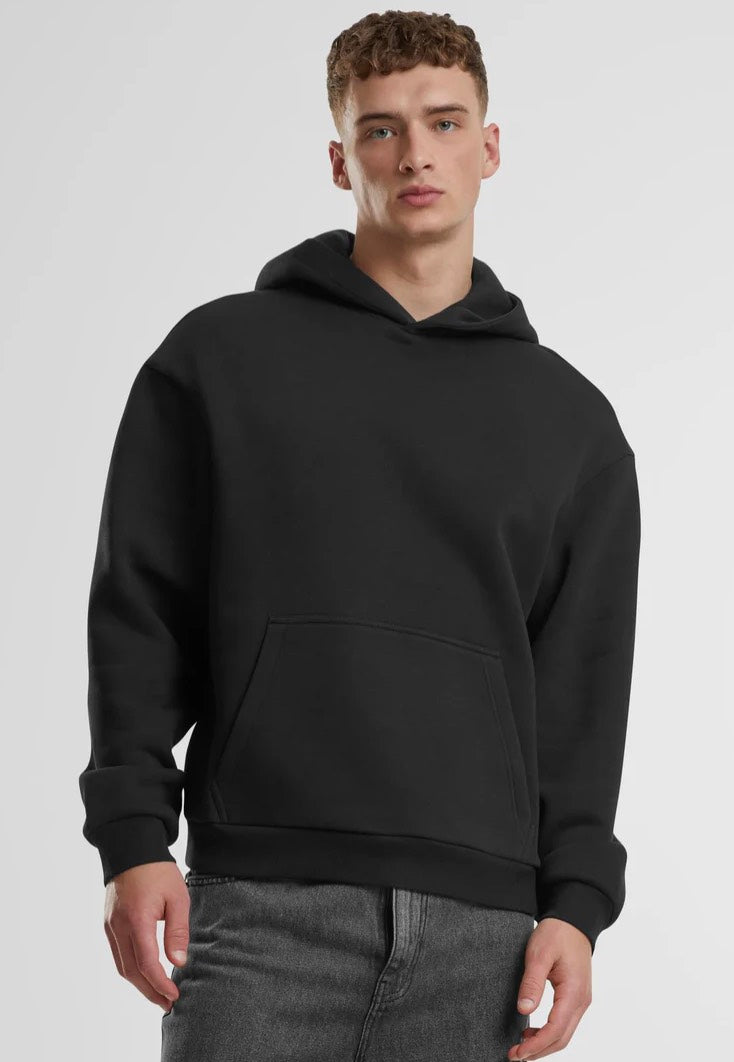 Urban Classics - Fluffy Black - Hoodie Outlet Fashionable