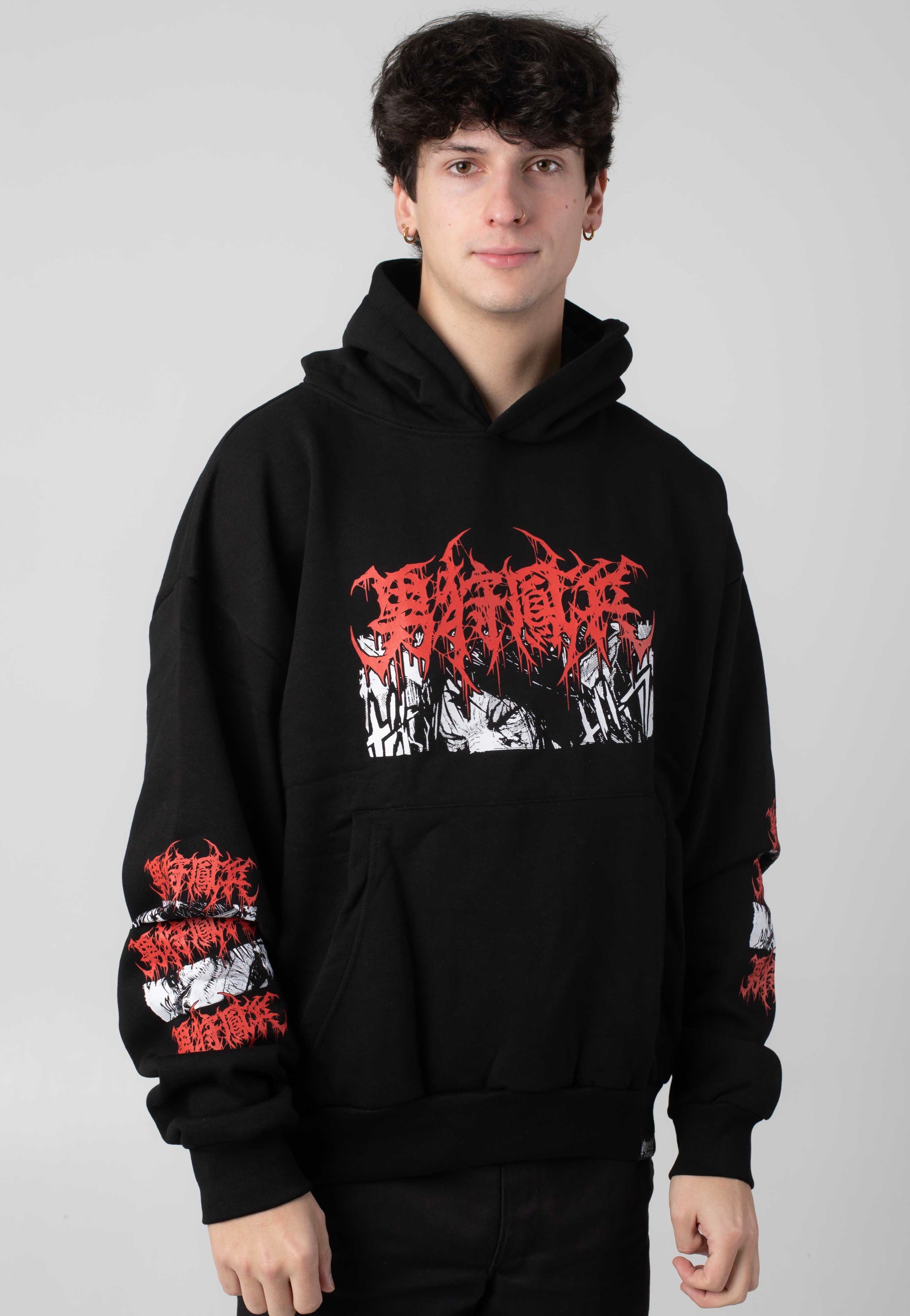 Stay Cold Apparel - Samurai Demon Oversized - Hoodie Geniue Stockist Cheap Online