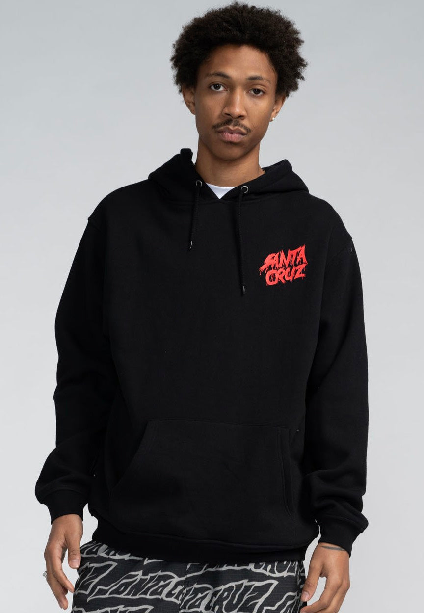 Santa Cruz - Meek Concrete Slasher Black - Hoodie Outlet Looking For