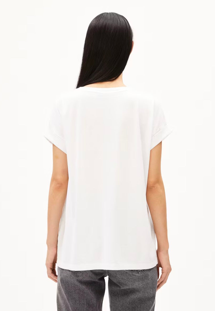 Armedangels - Idaara Circular Used White - T-Shirt Outlet Cheap Pices