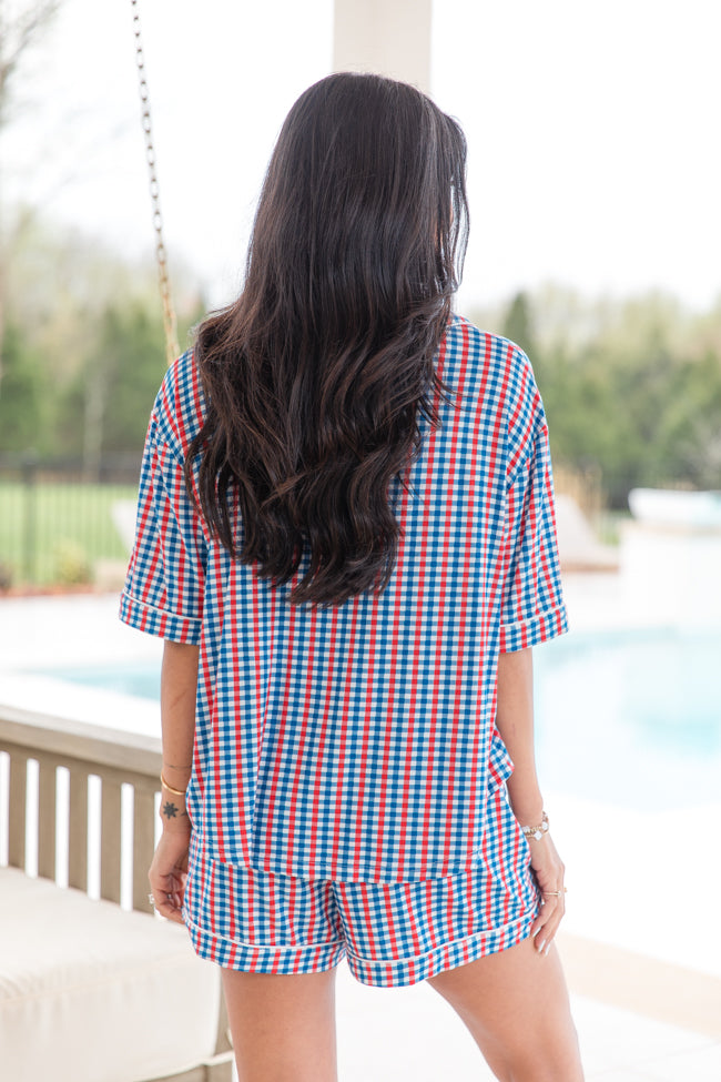 Good To Get Away Patriotic Gingham Set Hot Sale Online