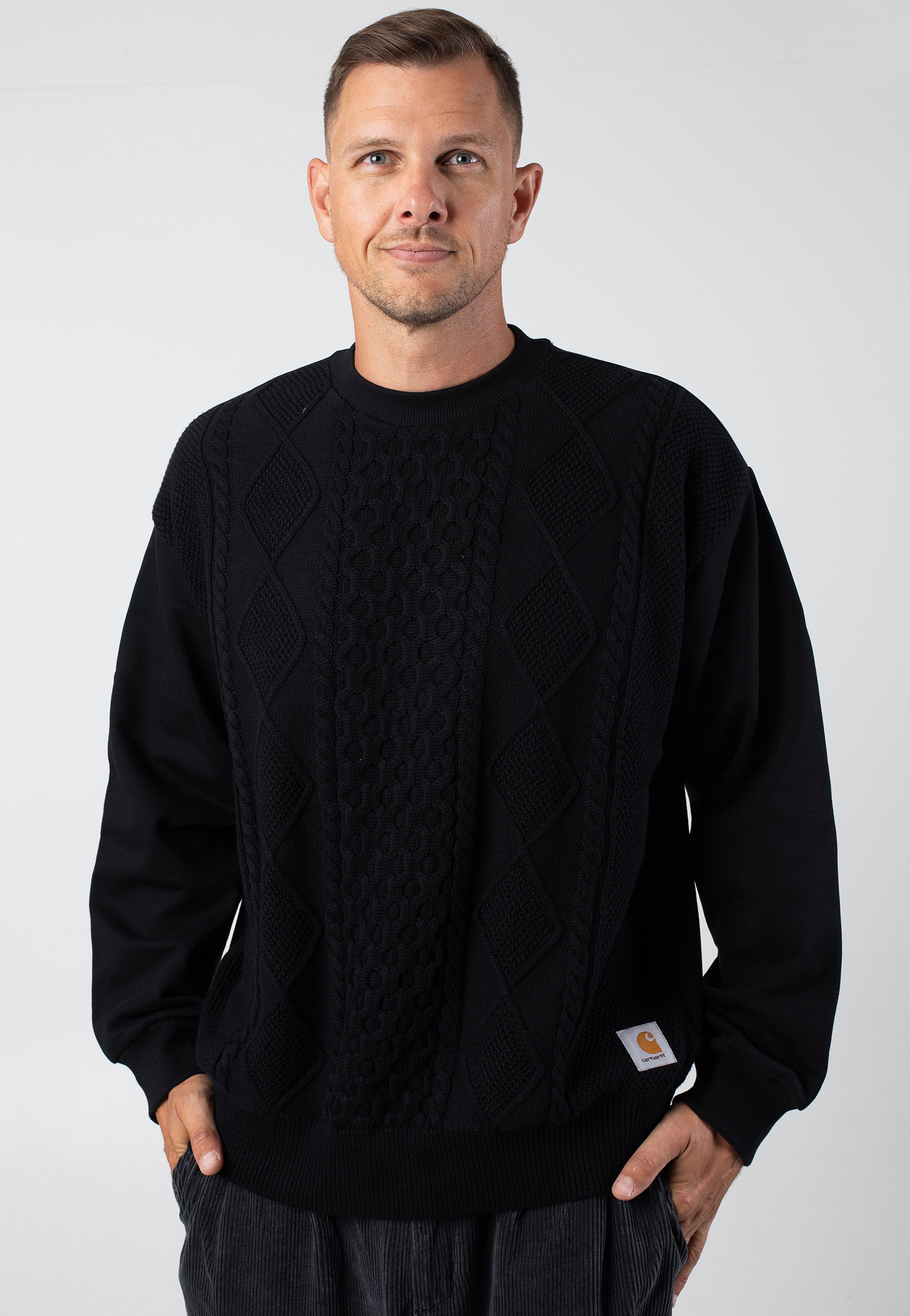 Carhartt WIP - Tridon Black - Sweater Buy Cheap Release Dates