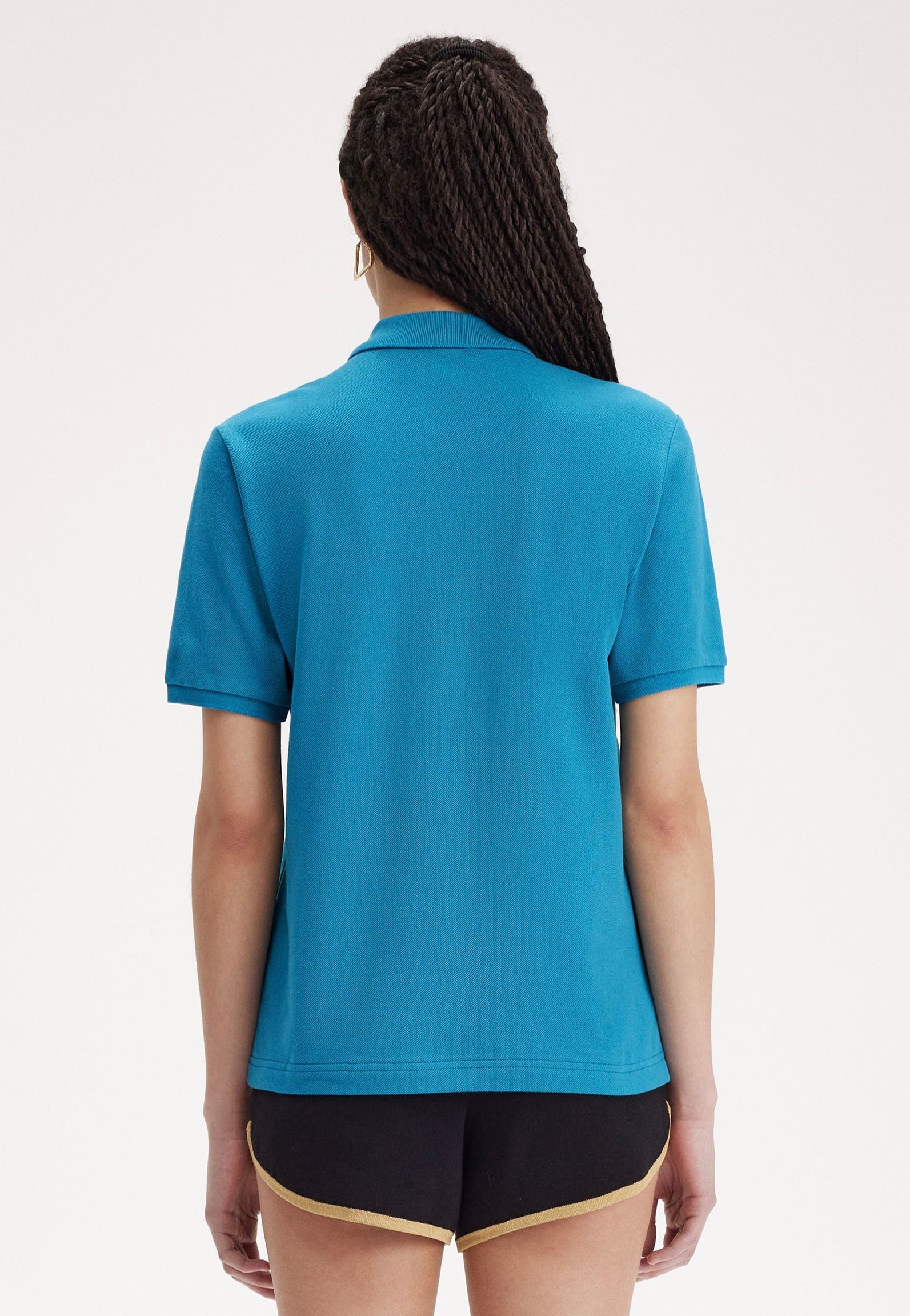 Fred Perry x Amy Winehouse - Embroidered Runaway Bay Ocean - Polo Store Sale