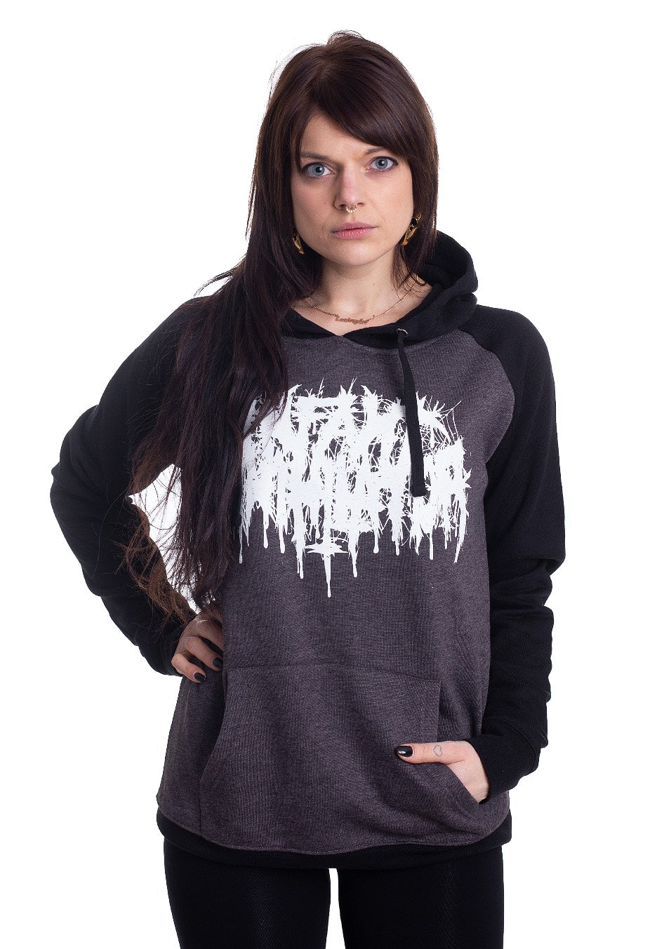 Infant Annihilator - Plaguebearer Charcoal/Black - Hoodie 100% Authentic