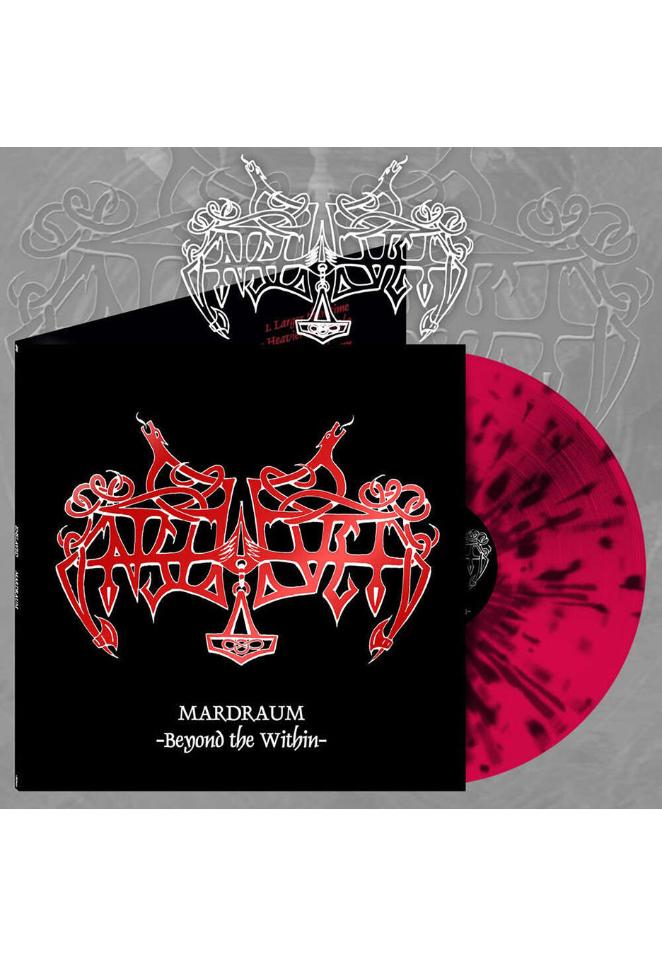 Enslaved - Mardraum - Beyond The Within Magenta/Black - Splattered Vinyl Outlet